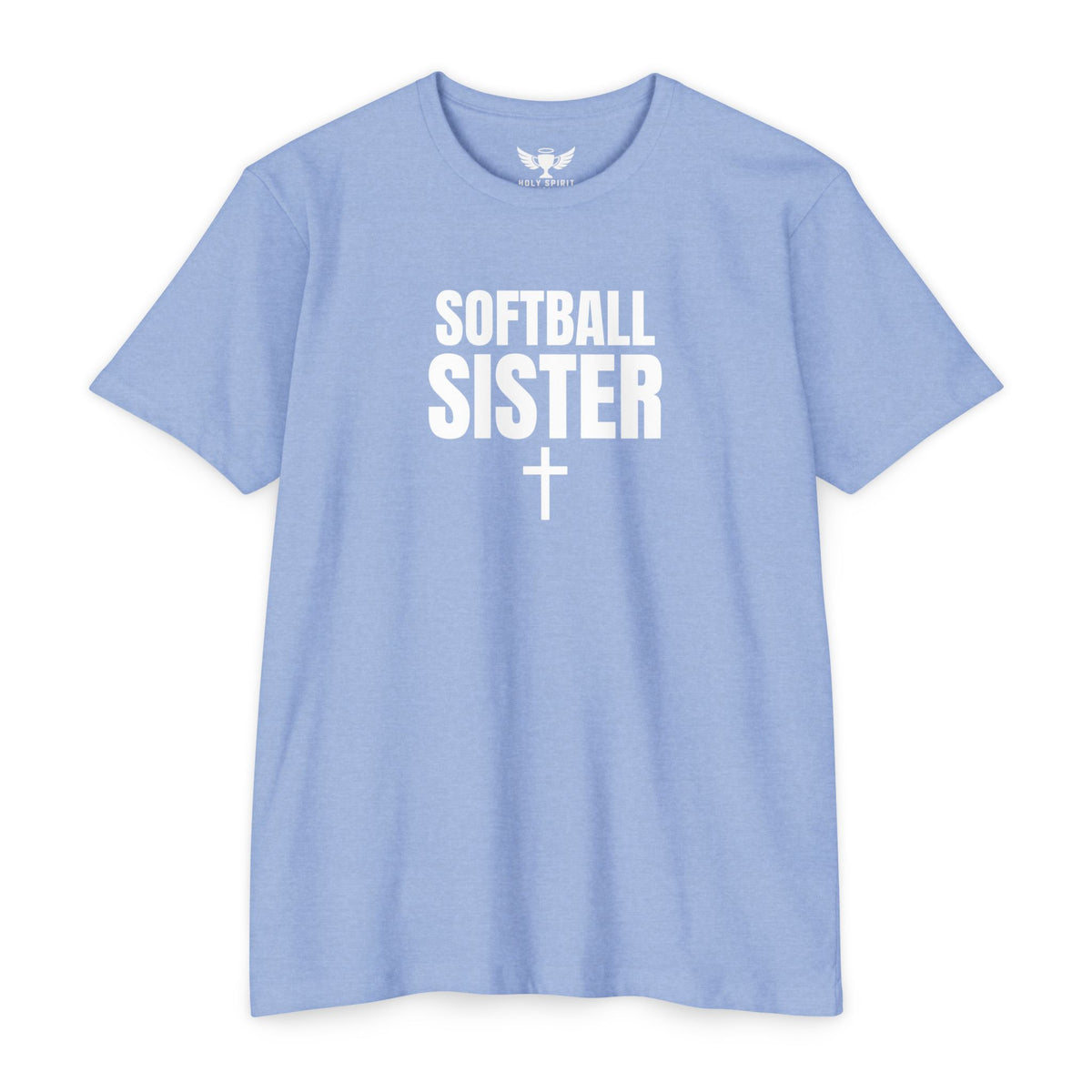 Softball Sister T-Shirt — Personalized Team Jersey Tee (Name & Number)