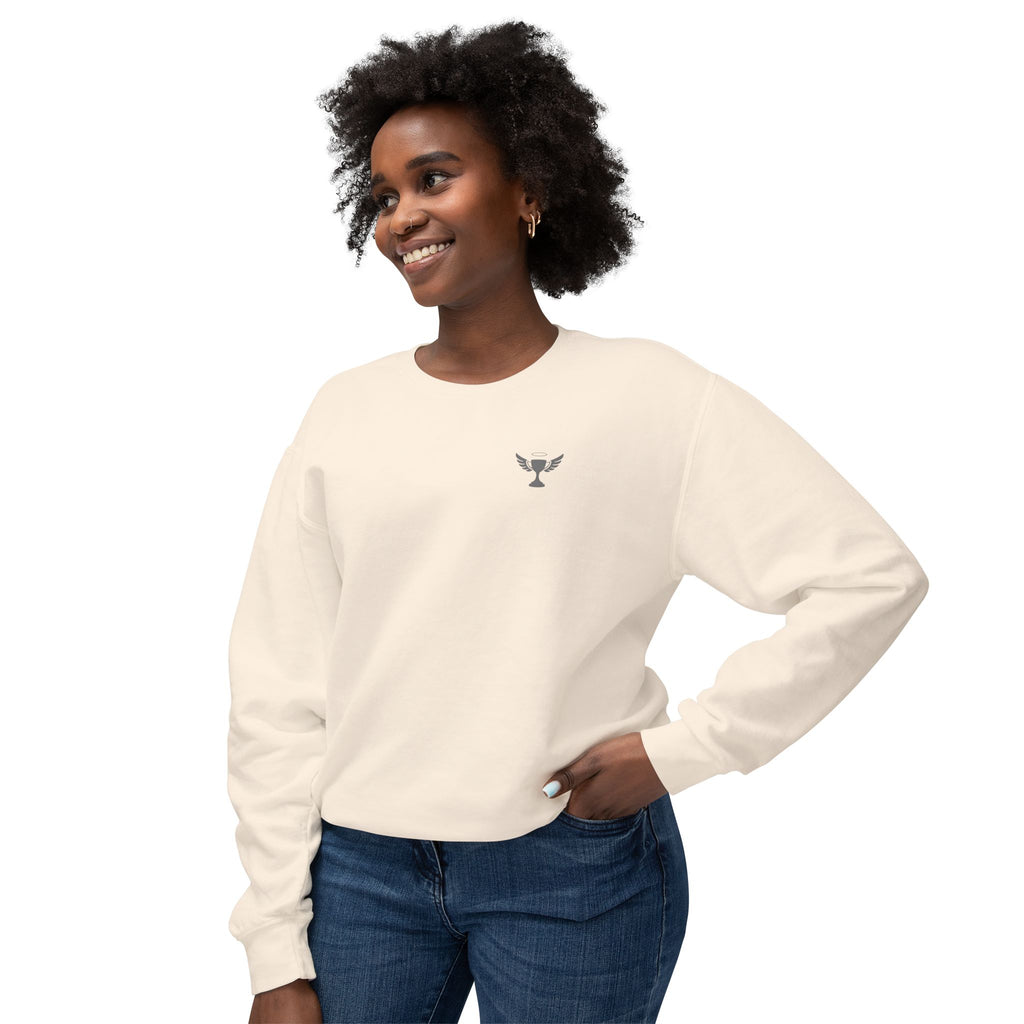 Proverbs 27:17 Logo Crewneck Sweatshirt