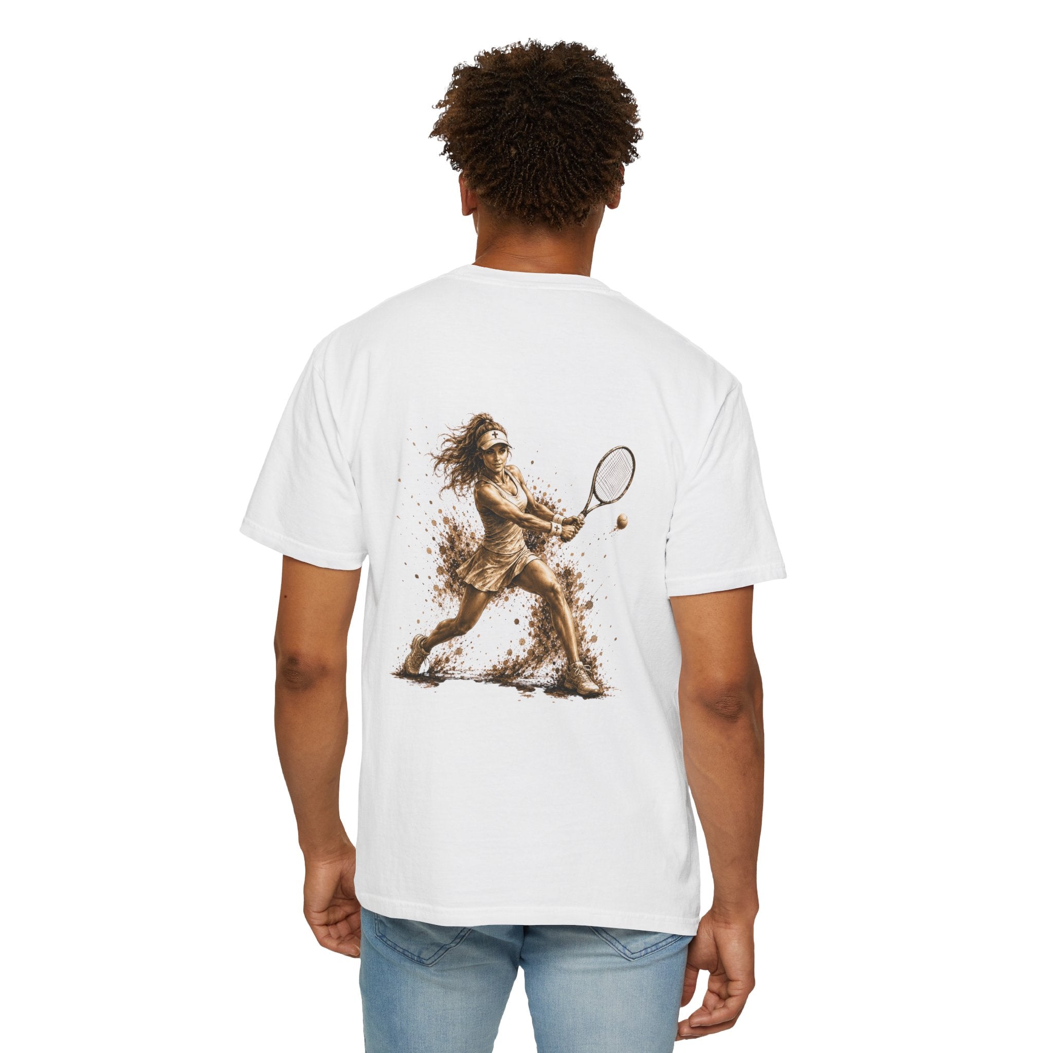 All Glory To God - Women's Tennis Tee — Faith-Based Athletic T-Shirt