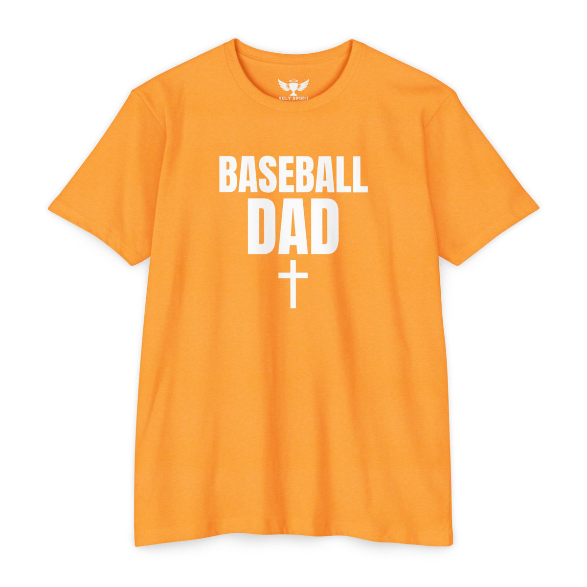 Baseball Dad T-Shirt — Custom Back Name & Number