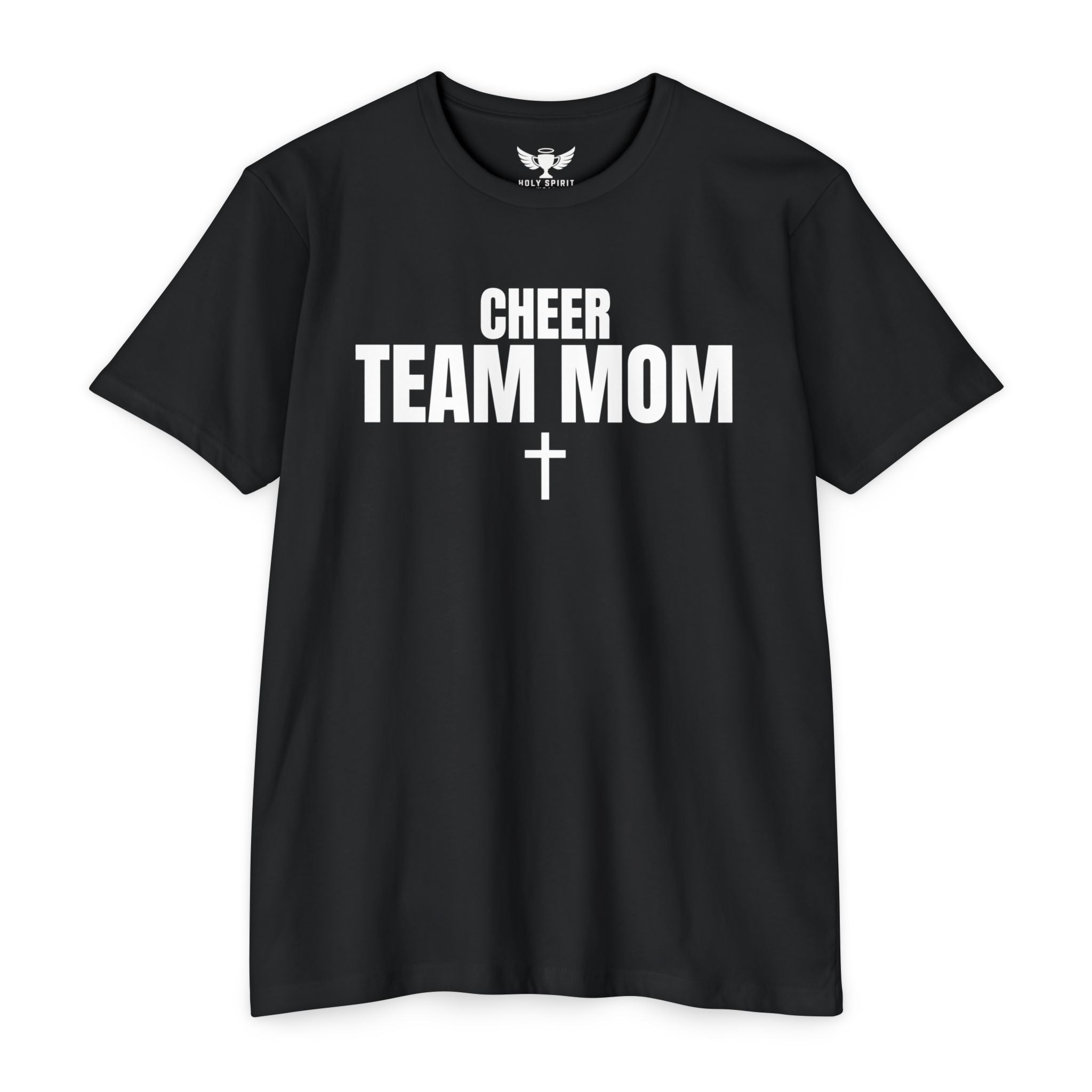 Cheer Team Mom T-Shirt — Personalized Back Number and Name