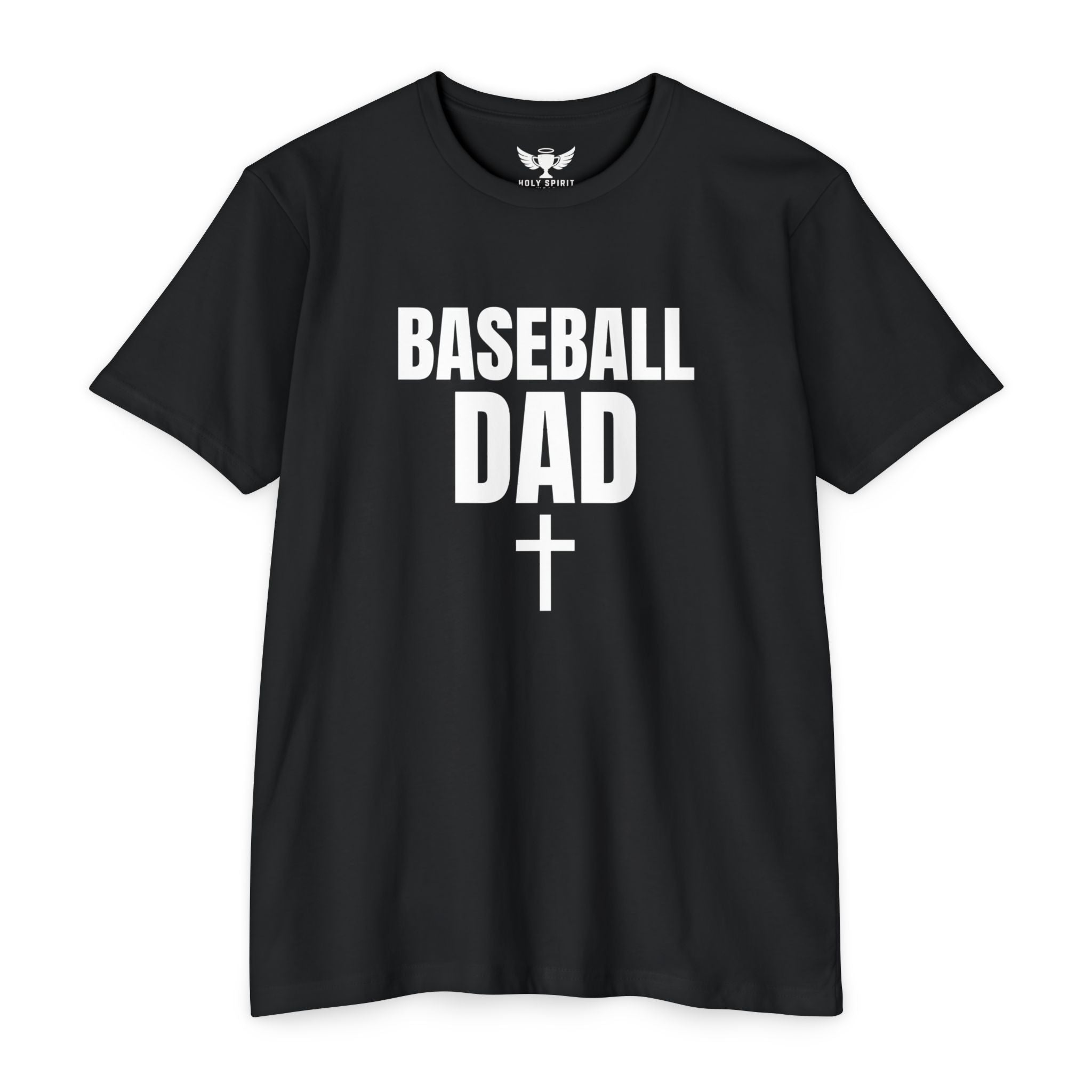 Baseball Dad T-Shirt — Custom Back Name & Number