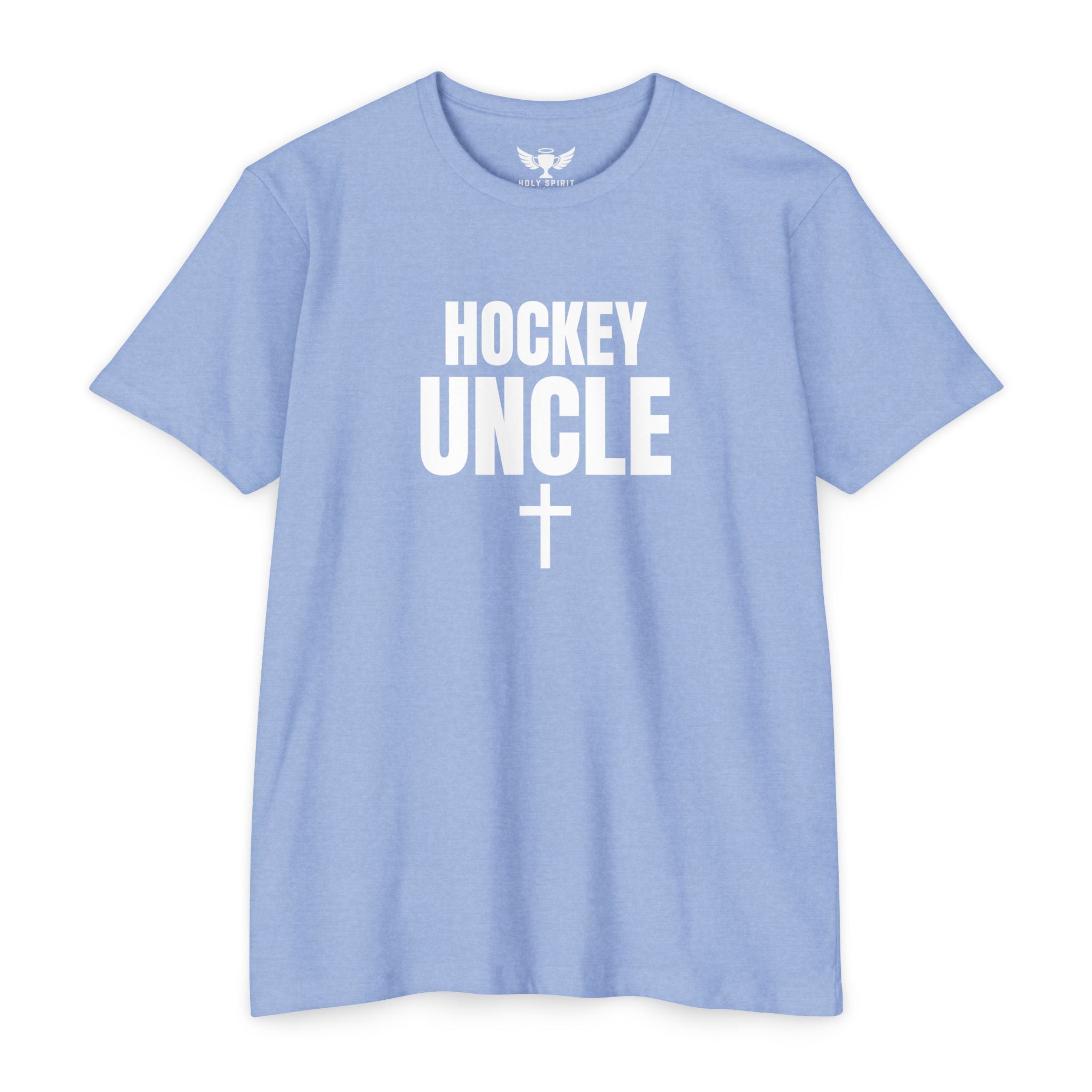 Hockey Uncle T-Shirt — Custom Back Name & Number Sports Tee