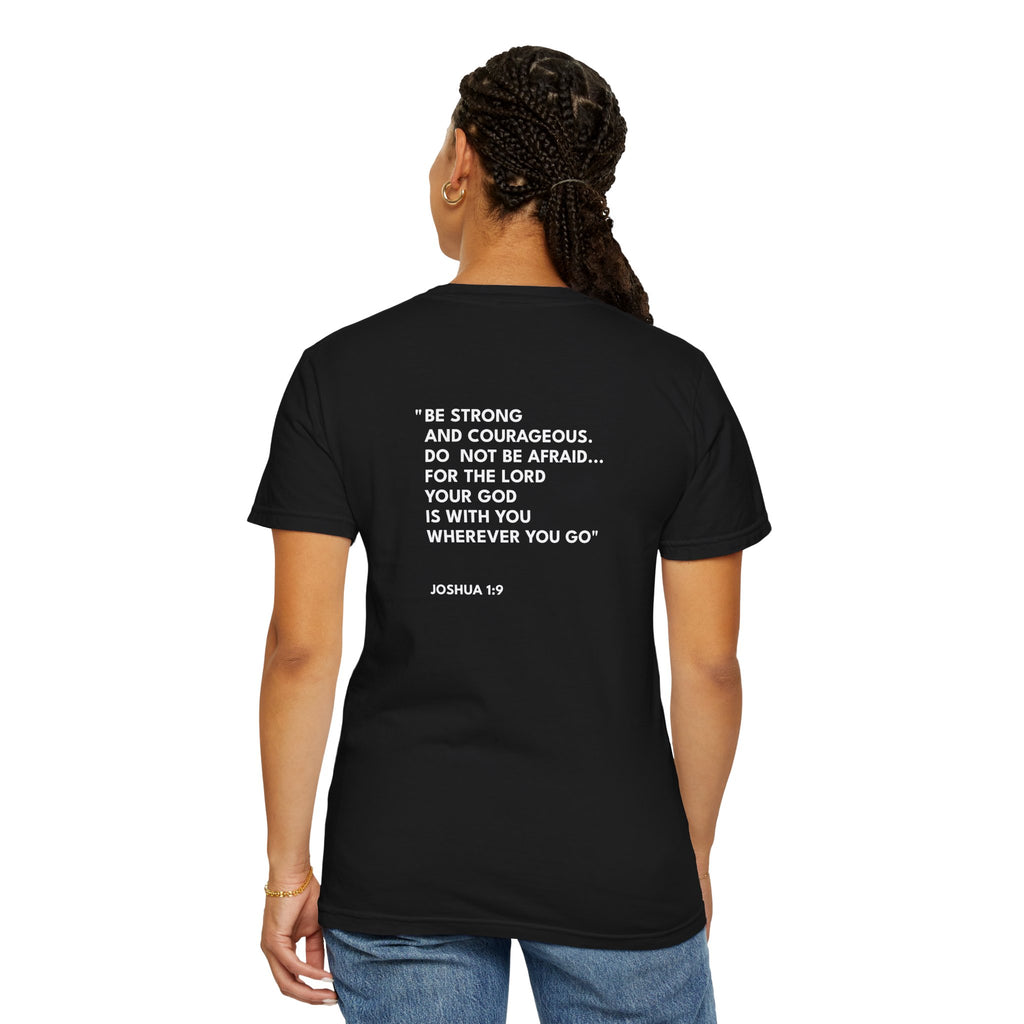 Joshua 1:9 Unisex Logo Casual T-Shirt
