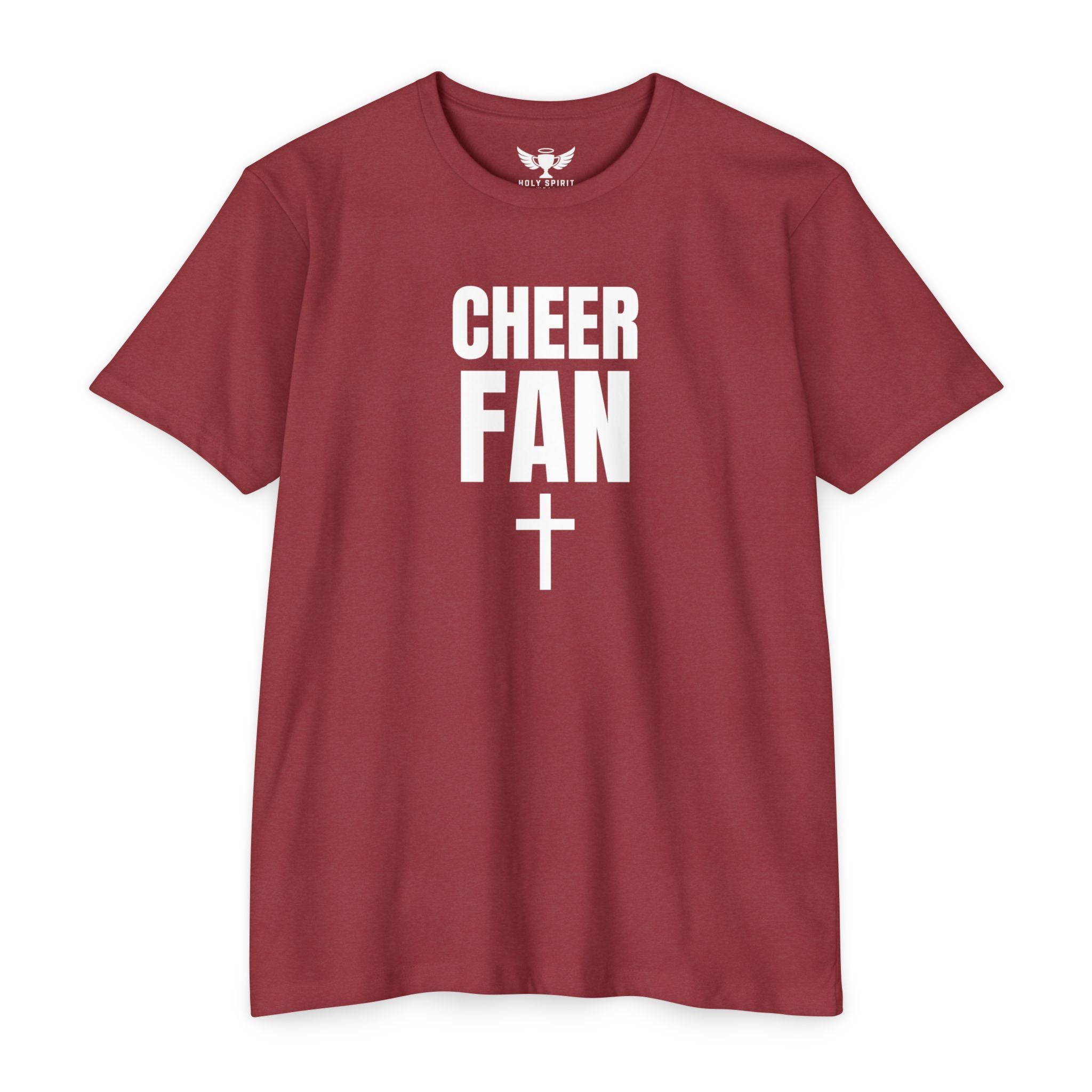 Cheer Fan T-Shirt — Personalized Back Name & Number