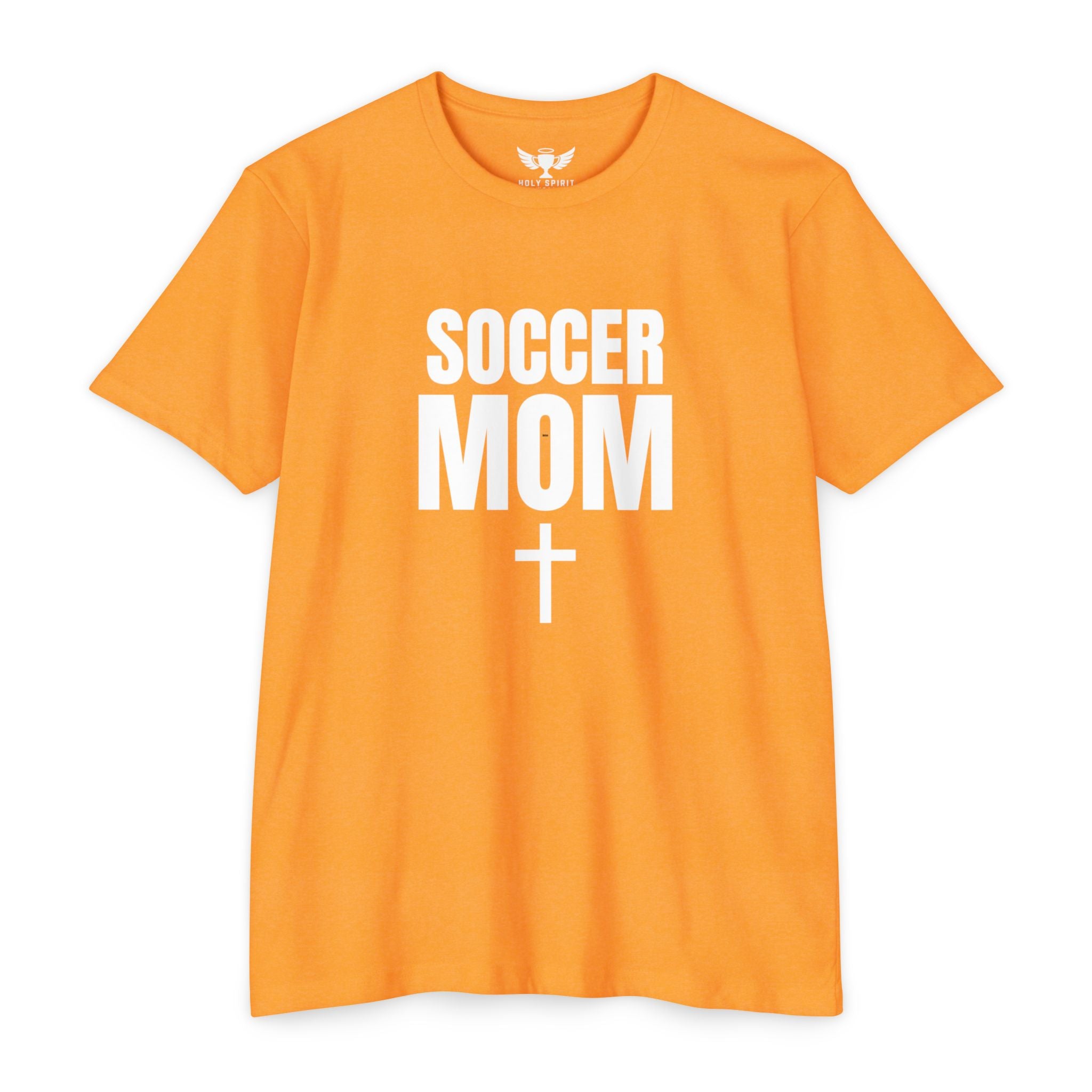 Soccer Mom T-Shirt — Custom Name & Number Sports Tee