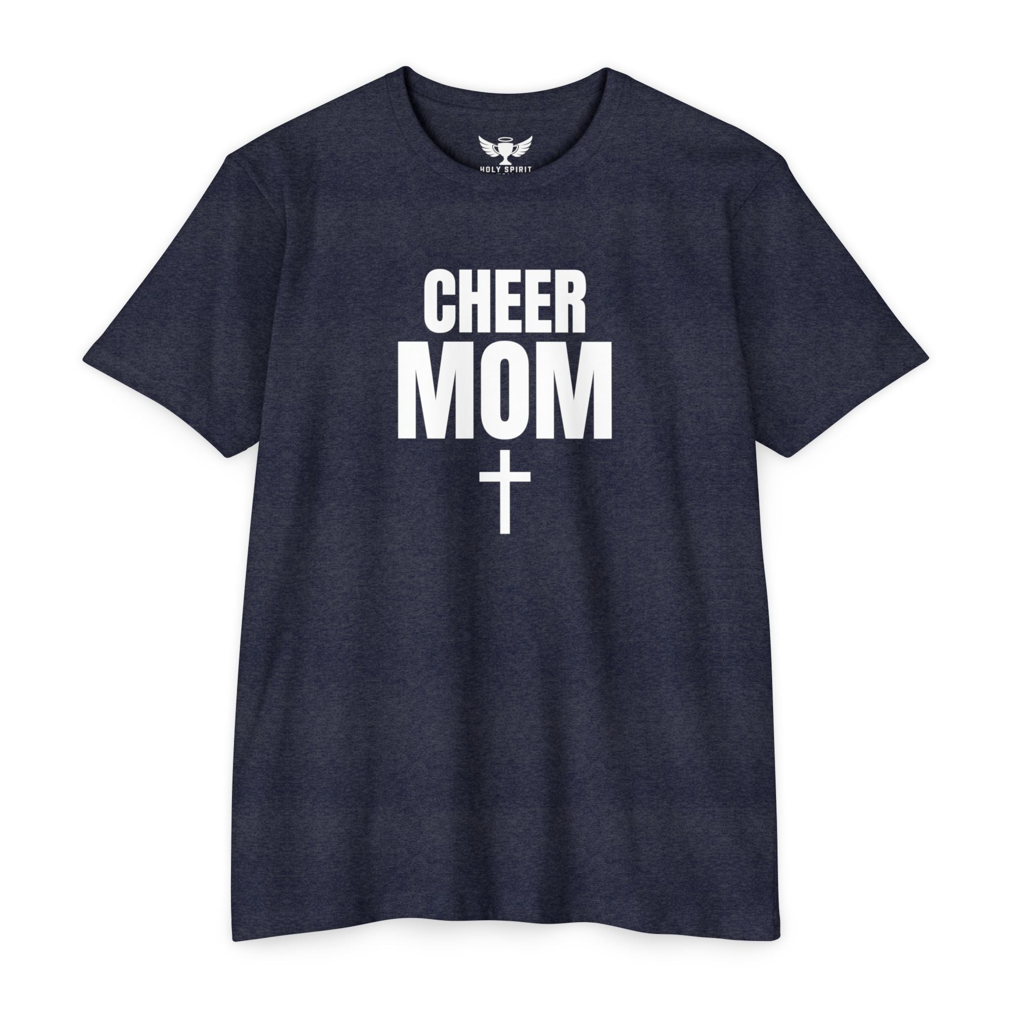 Cheer Mom T-Shirt — Personalized Back Name & Number