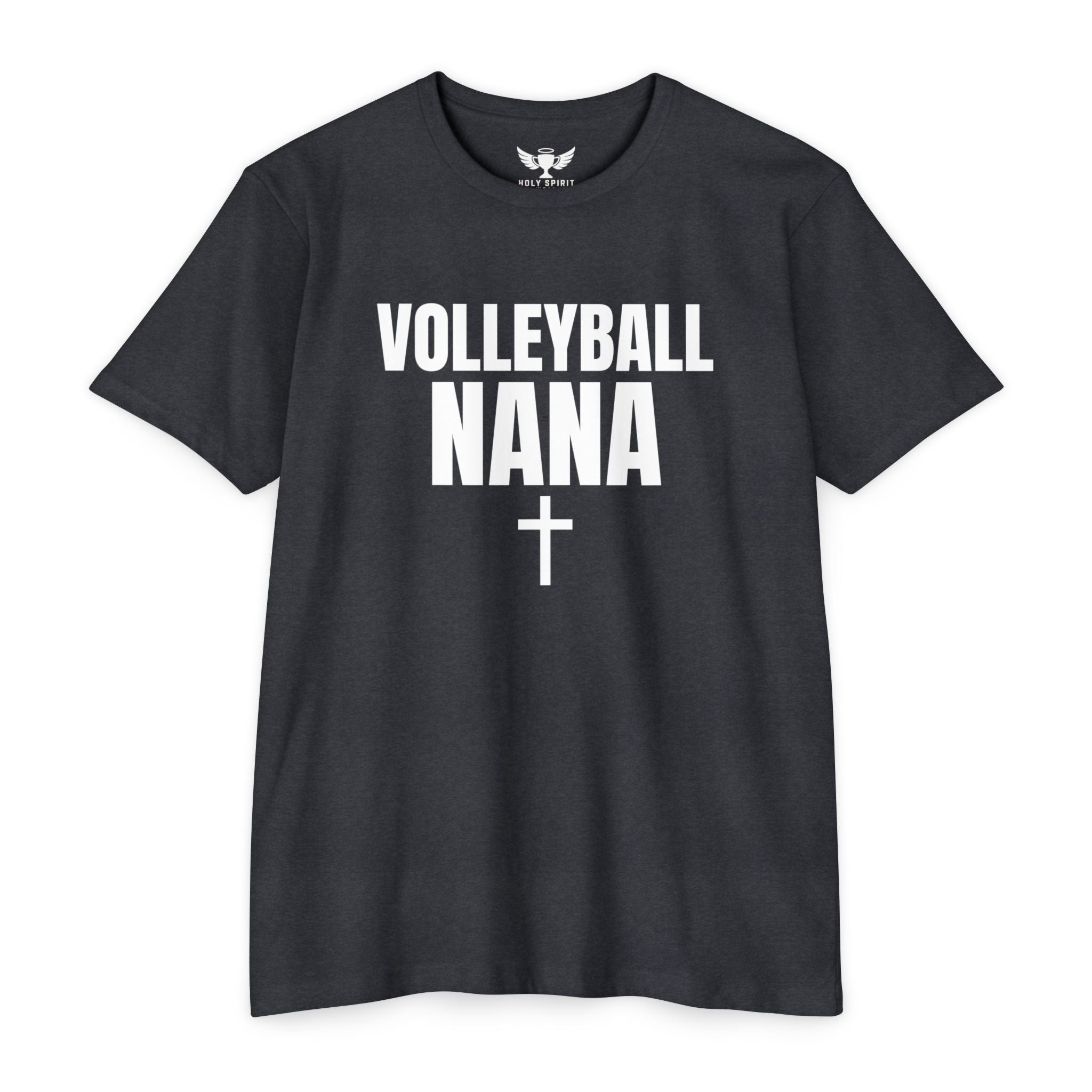 Volleyball Nana T-Shirt – Custom Name & Number Sports Tee