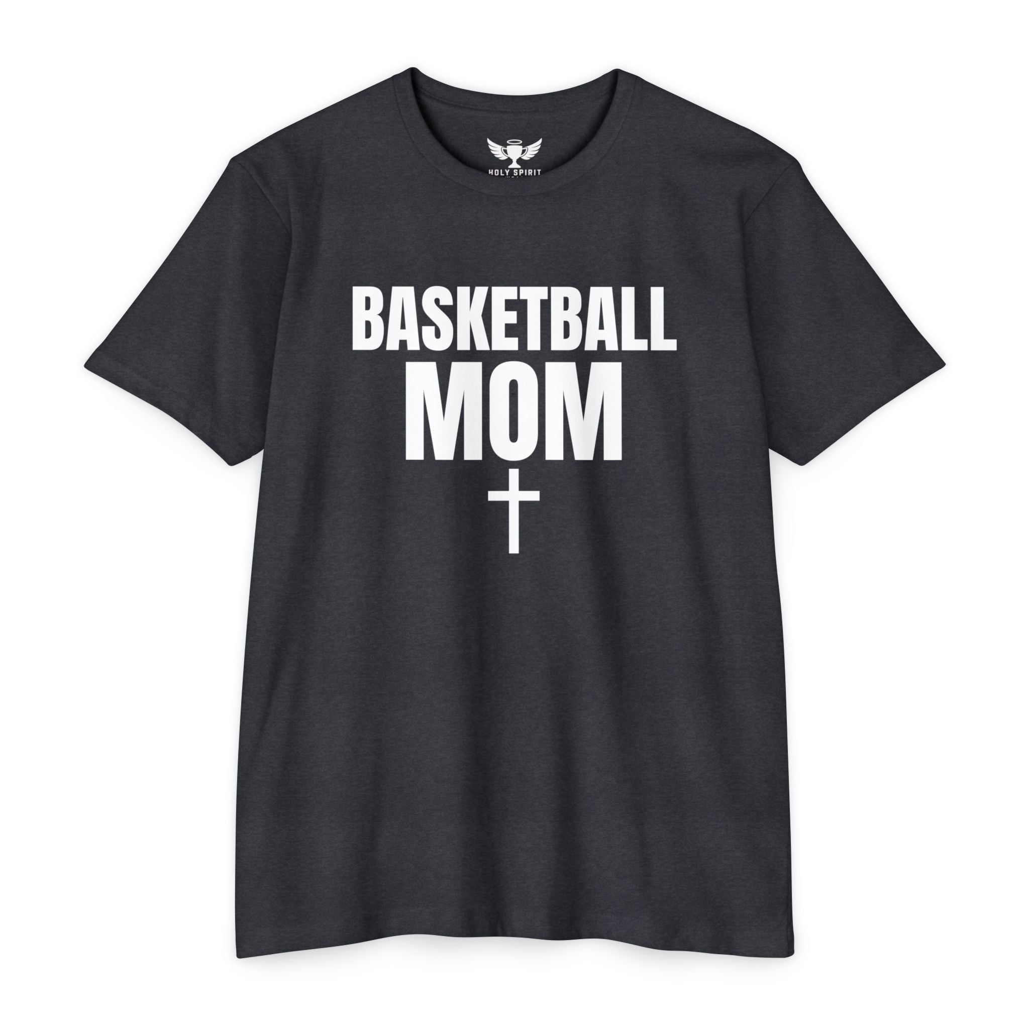 Basketball Mom T-Shirt — Custom Back Name & Number