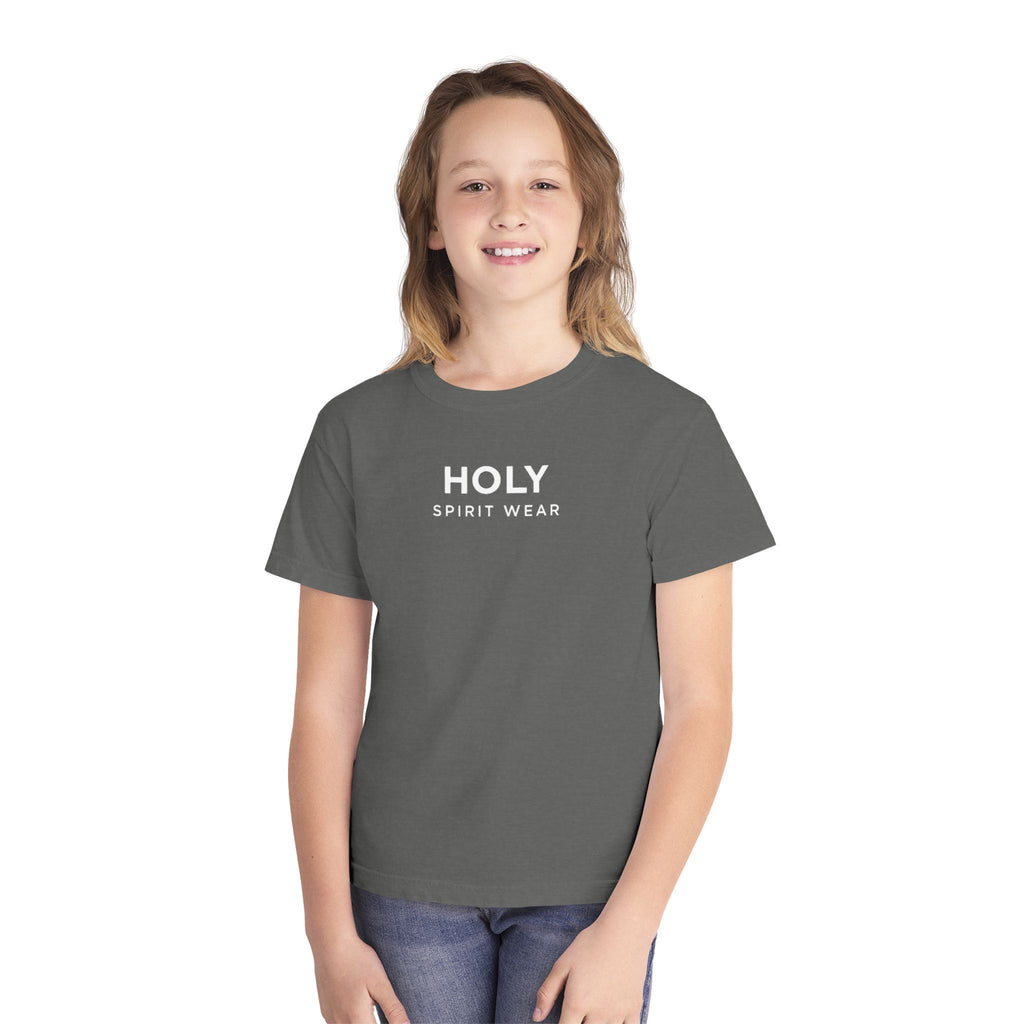 Proverbs 27:17 Youth Tee/Text Logo