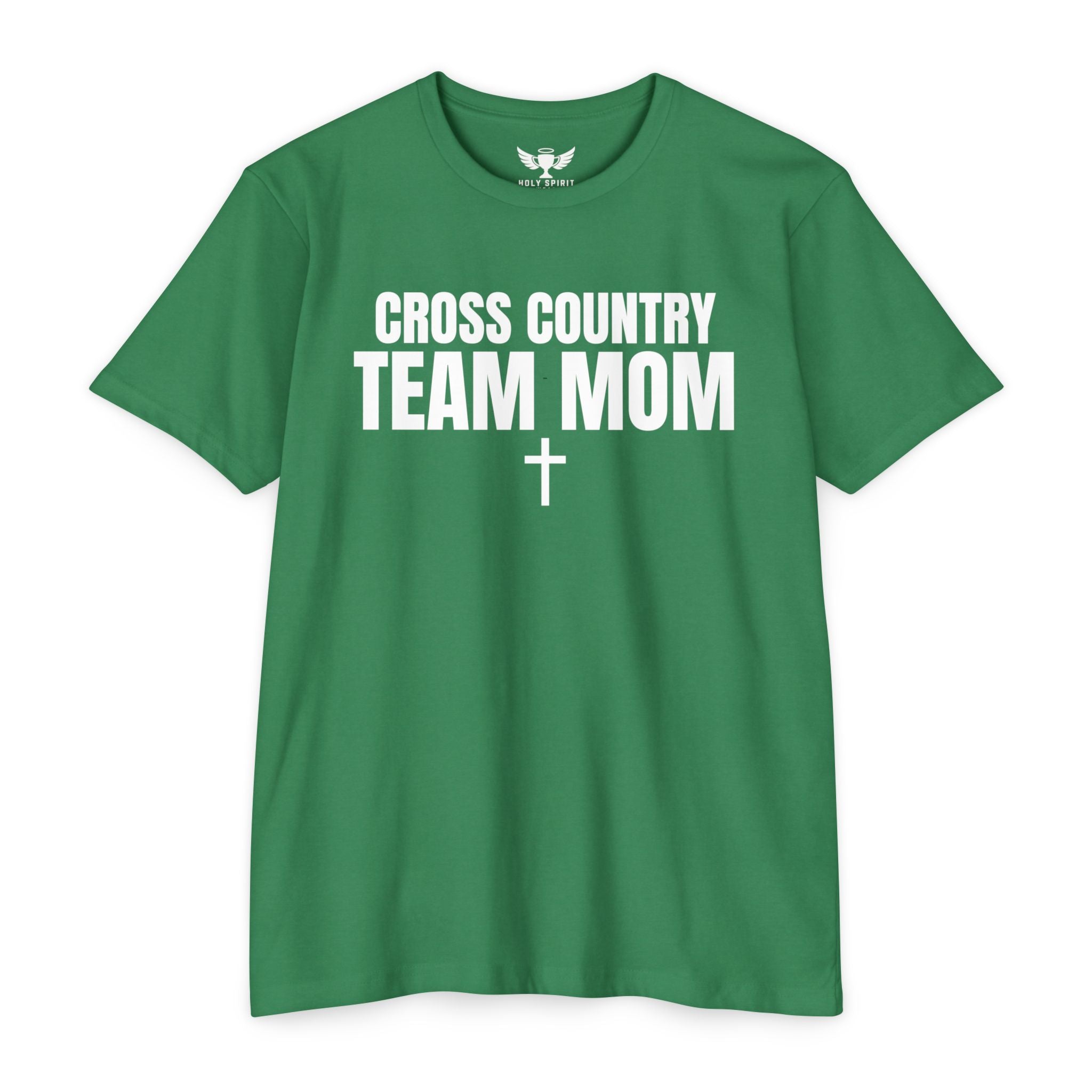 Cross Country Team Mom T-Shirt — Custom Name & Number Sports Tee