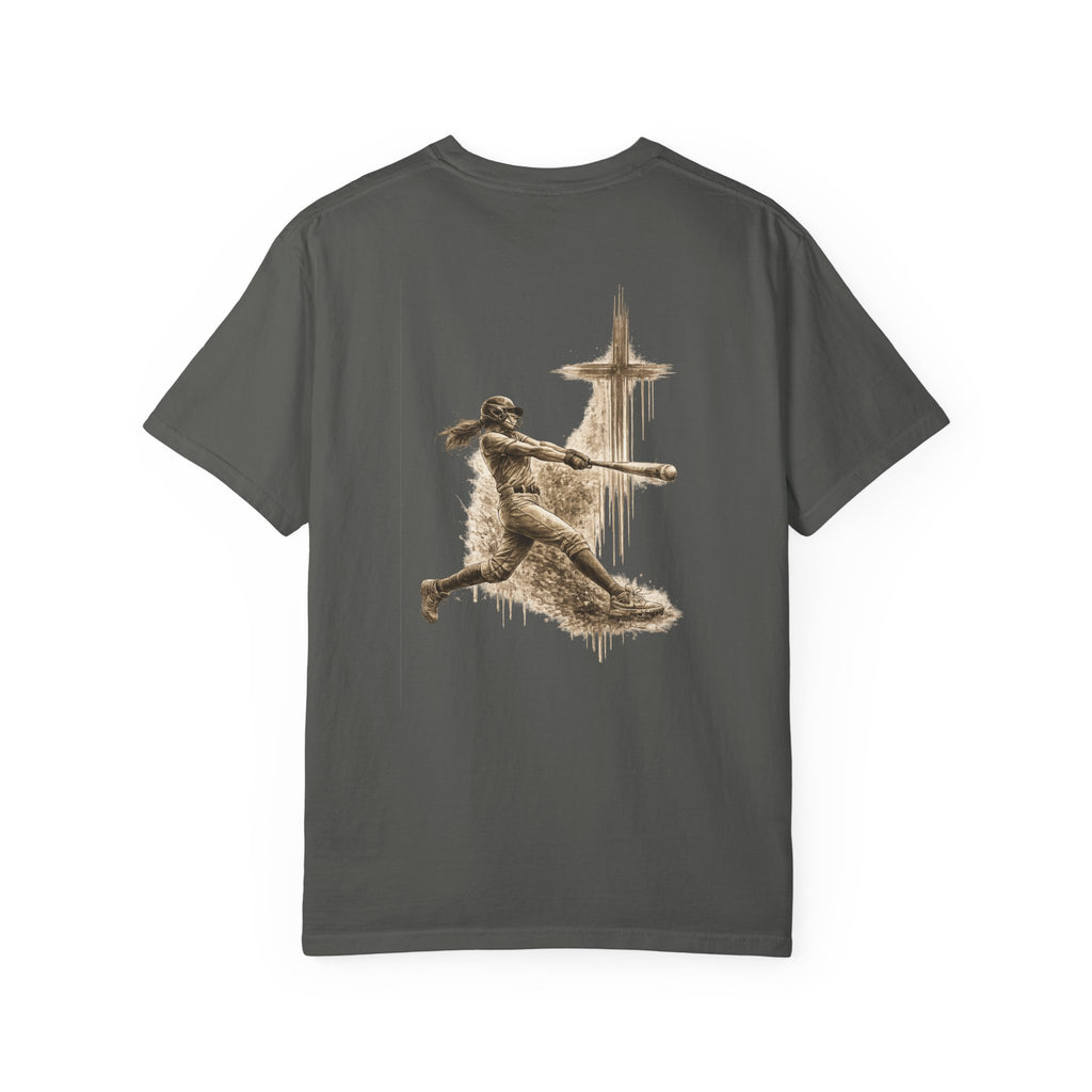 All Glory To God - Softball Tee — Faith-Based Athletic T-Shirt