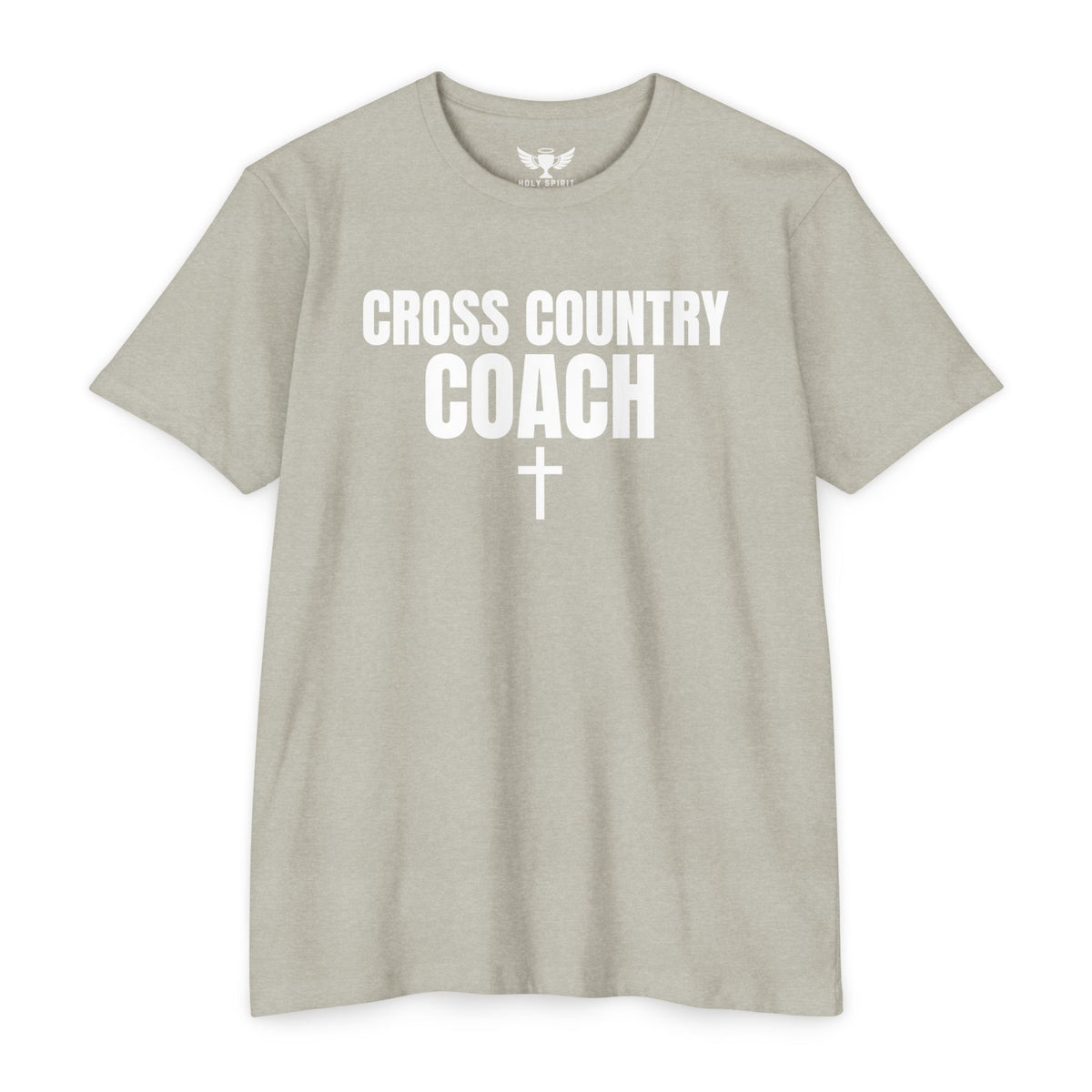 Cross Country Coach T-Shirt — Custom Name & Number Sports Tee