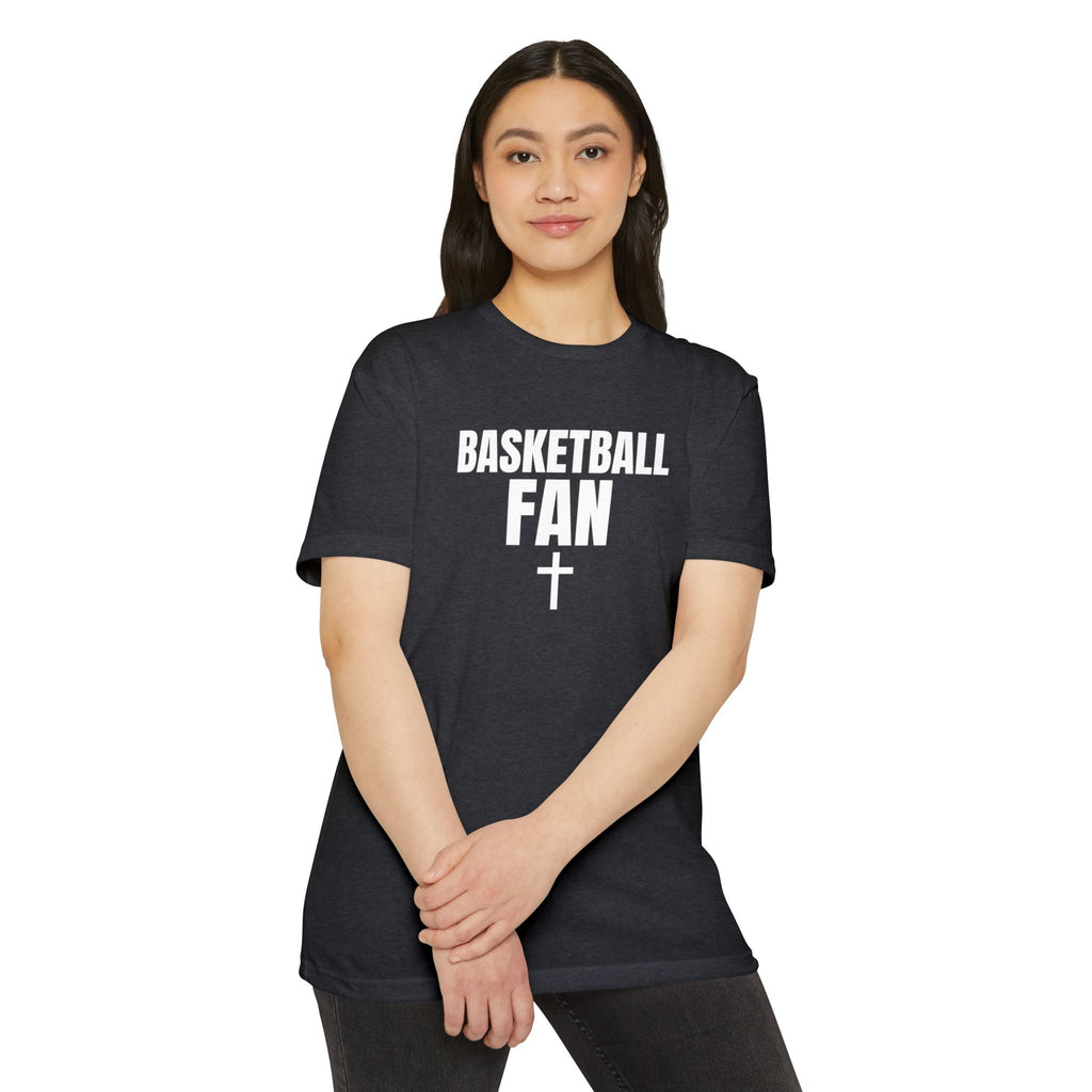 Basketball Fan Tee — Custom Back Name & Number