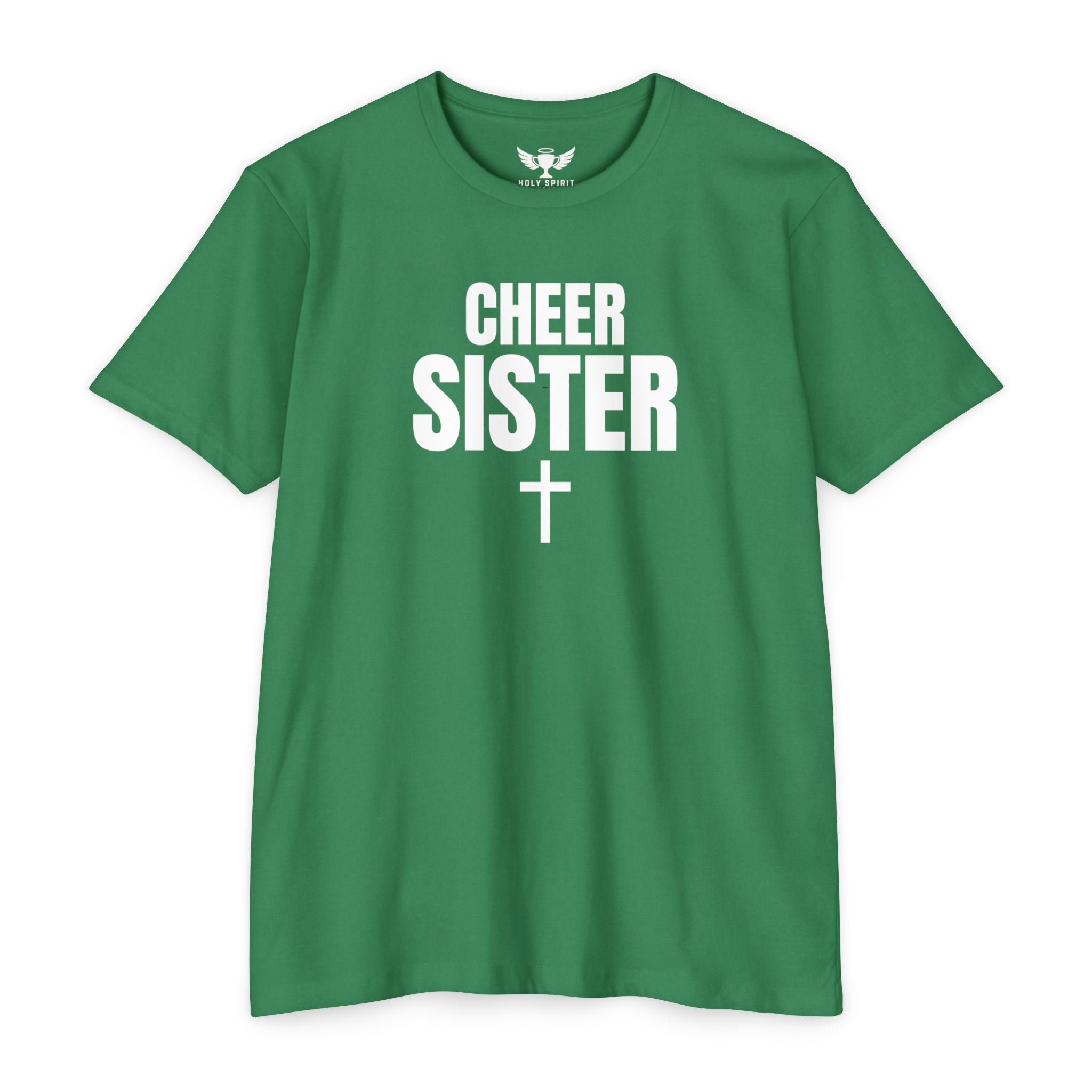 Cheer Sister T-Shirt — Personalized Back Name and Number