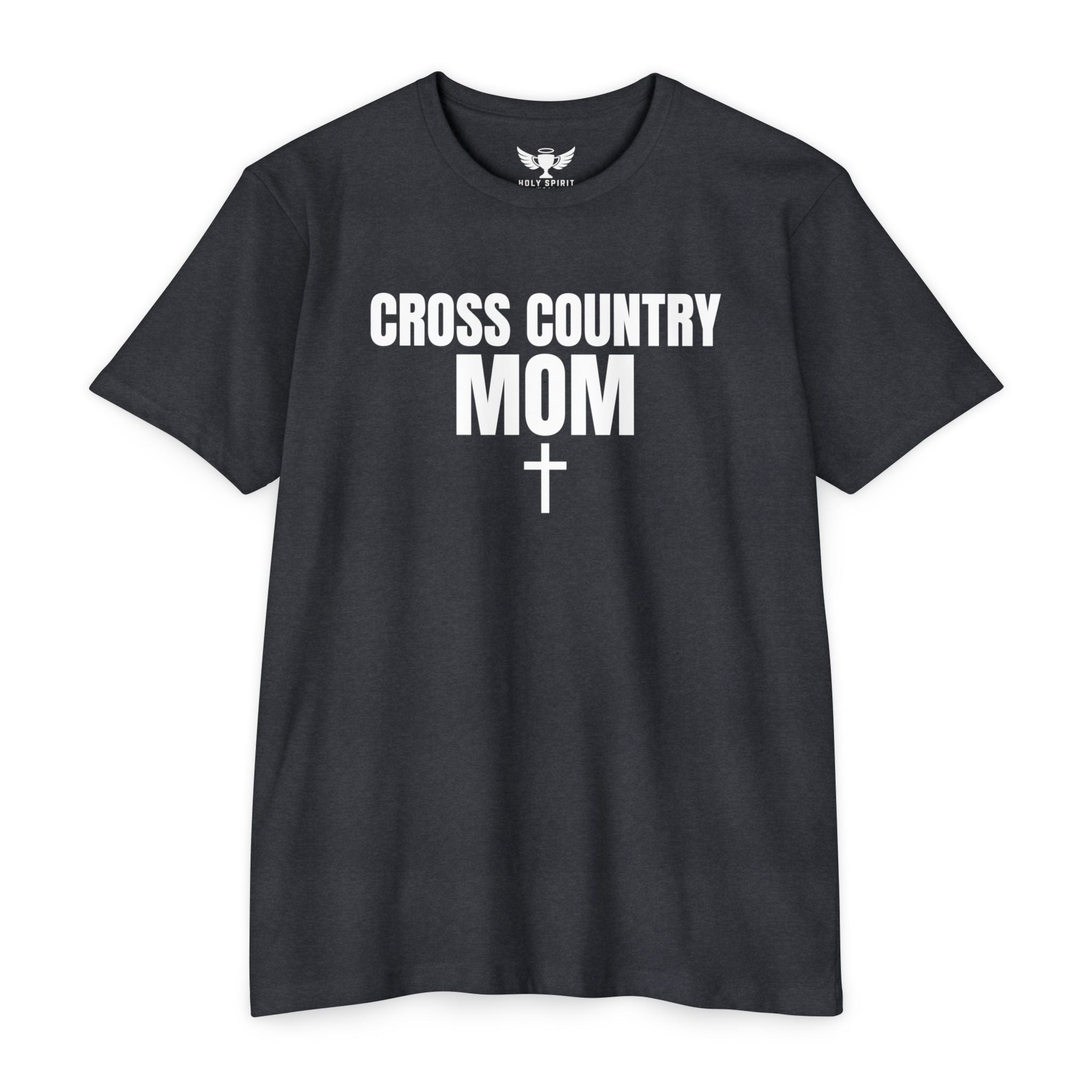 Cross Country Mom T-Shirt — Custom Name & Number Sports Tee