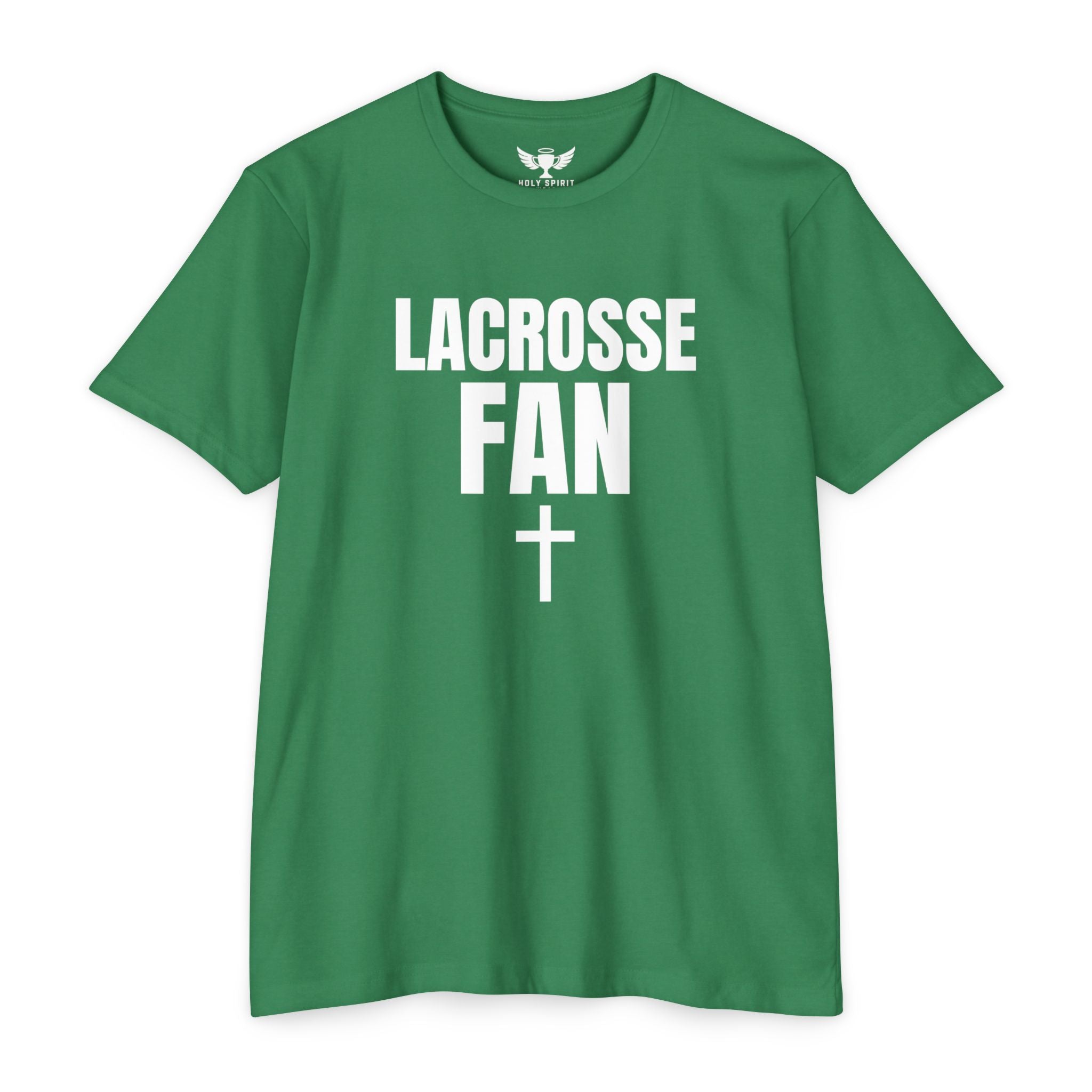 Lacrosse Fan T-Shirt — Custom Back Name & Number