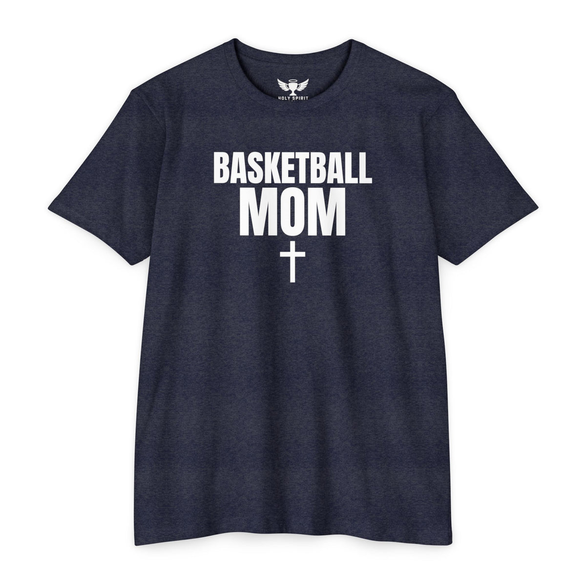 Basketball Mom T-Shirt — Custom Back Name & Number