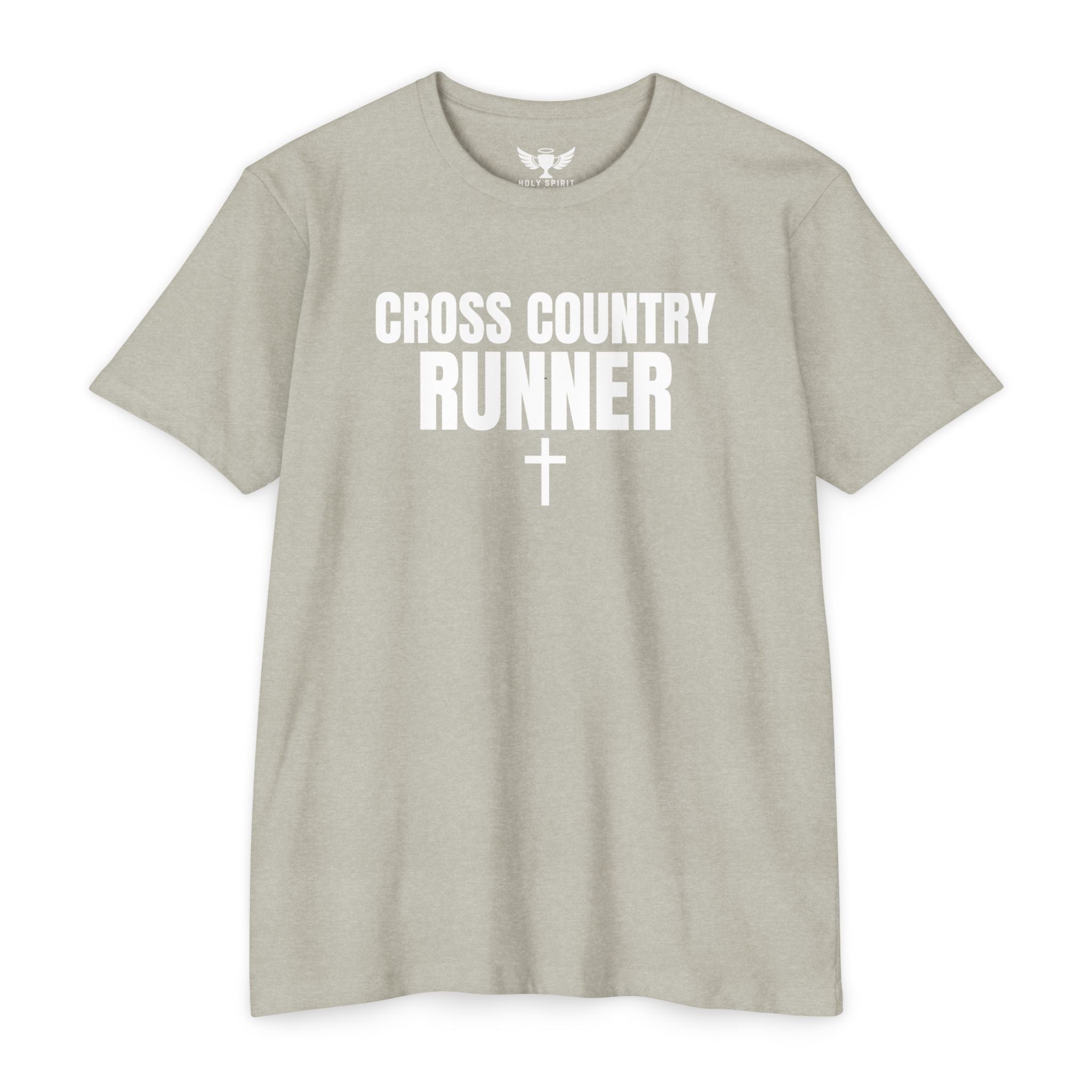 Cross Country Runner T-Shirt — Personalized Back Number & Name