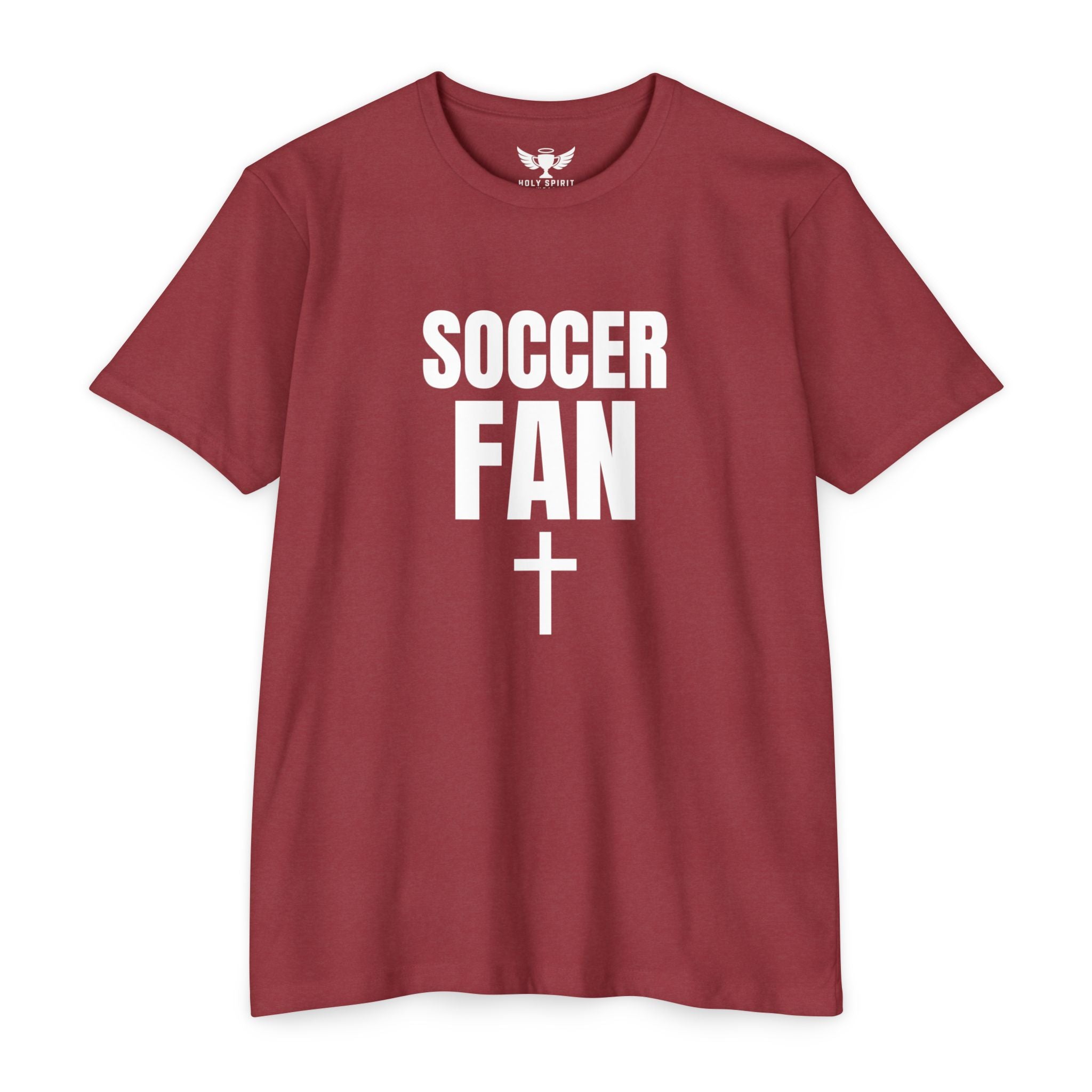 Soccer Fan T-Shirt — Custom Name & Number Jersey Tee