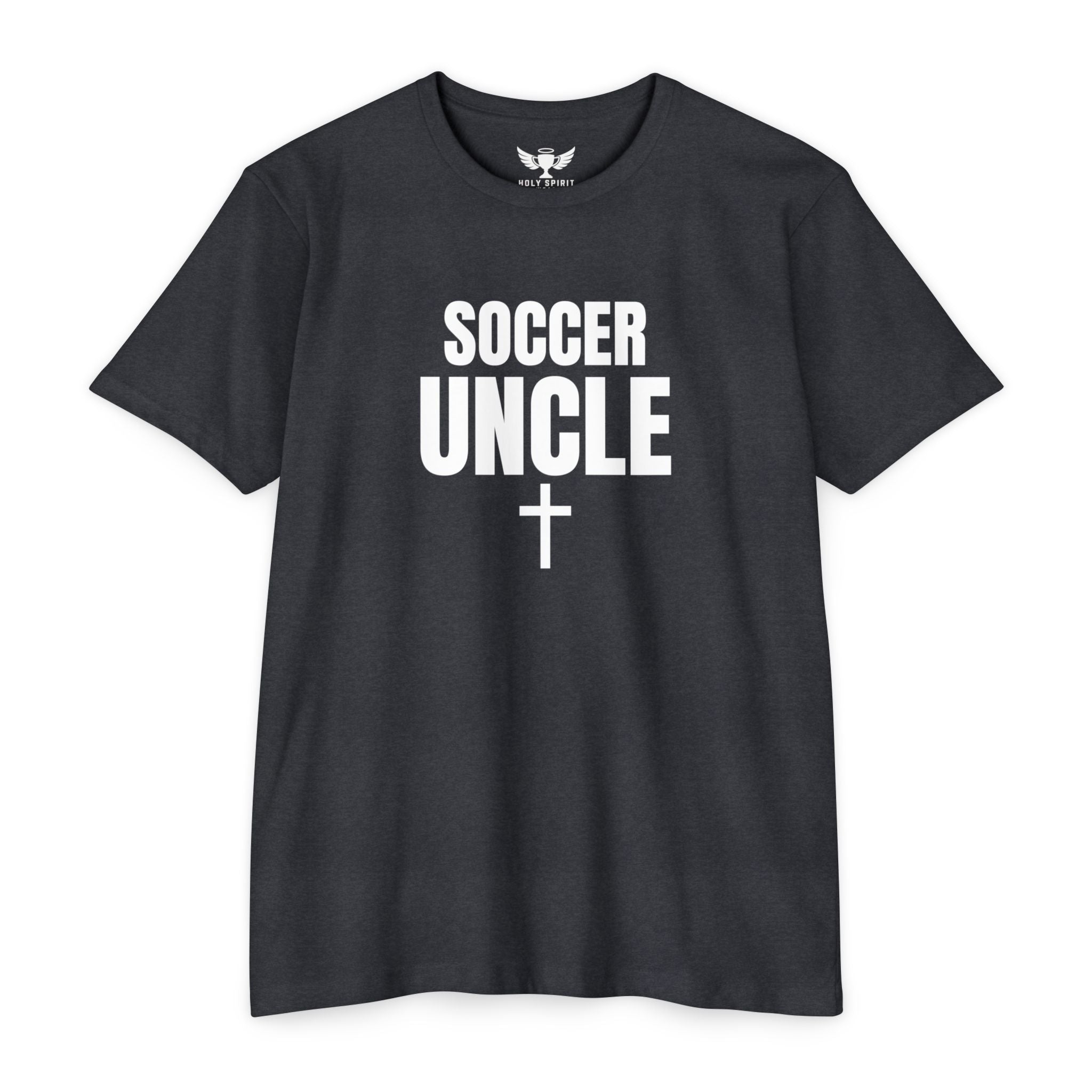 Soccer Uncle T-Shirt — Custom Name & Number Sports Tee