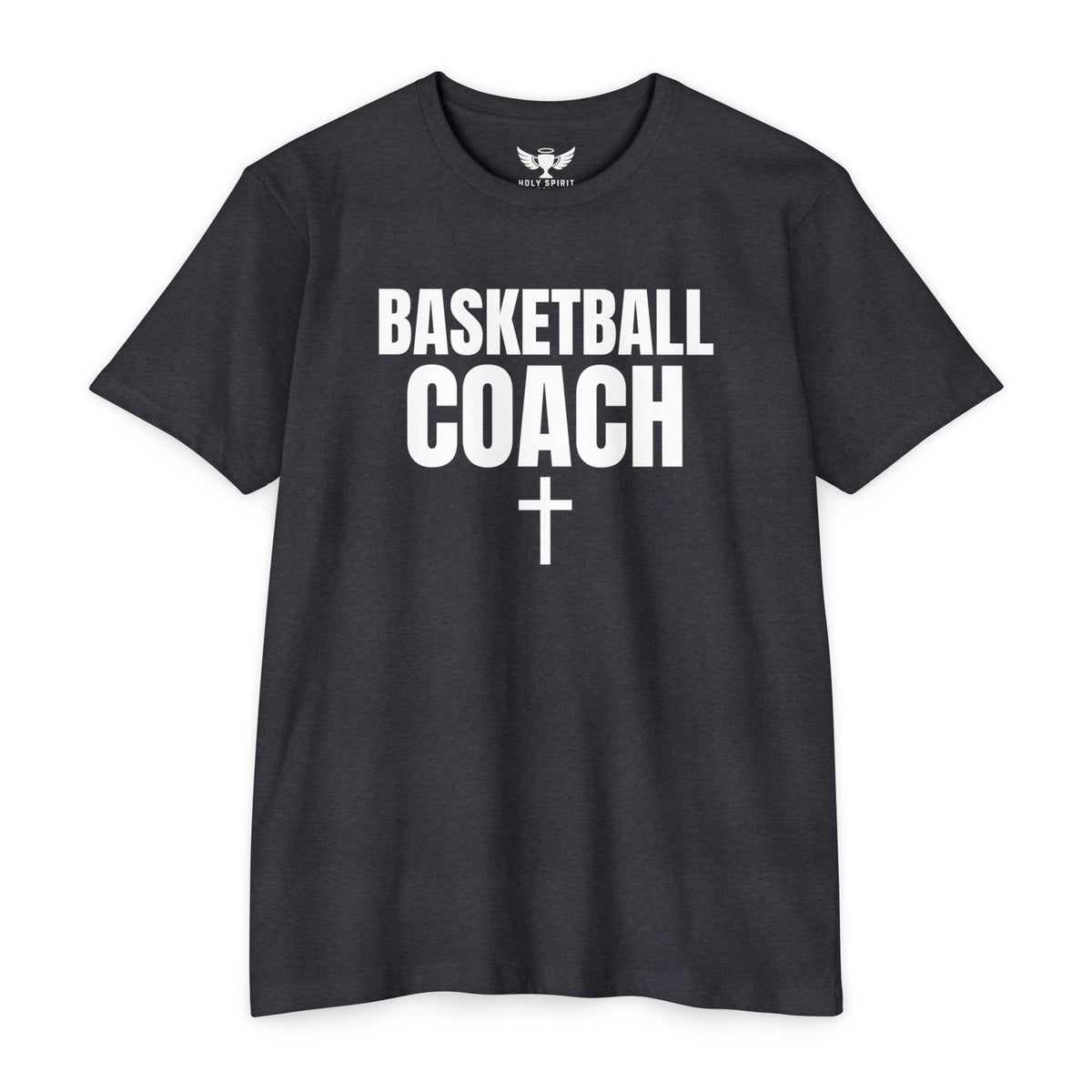 Basketball Coach T-Shirt — Custom Back Name & Number