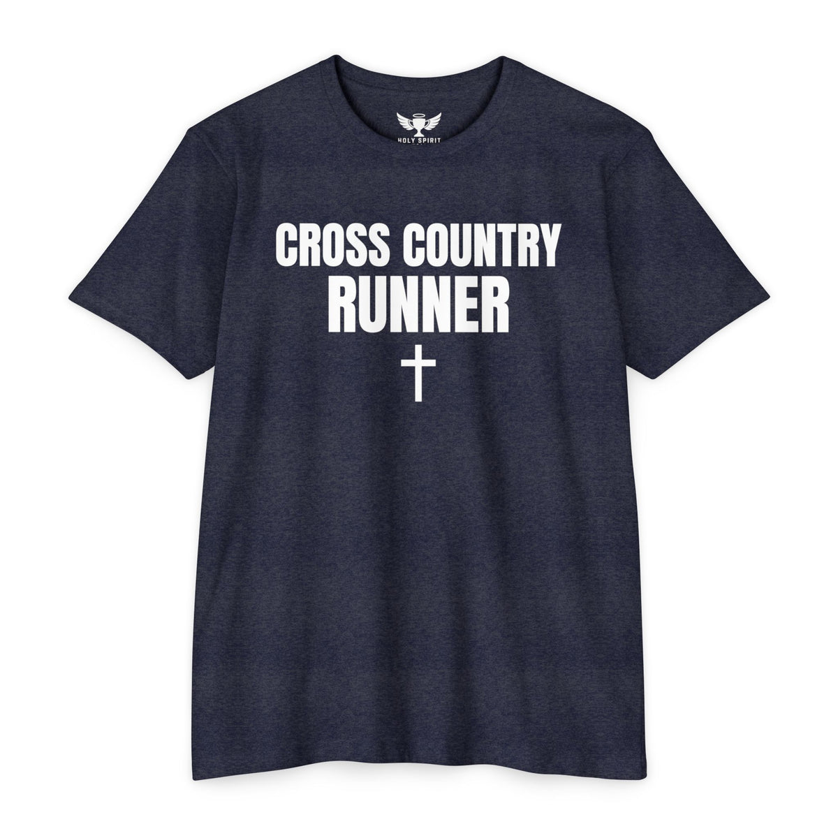Cross Country Runner T-Shirt — Personalized Back Number & Name