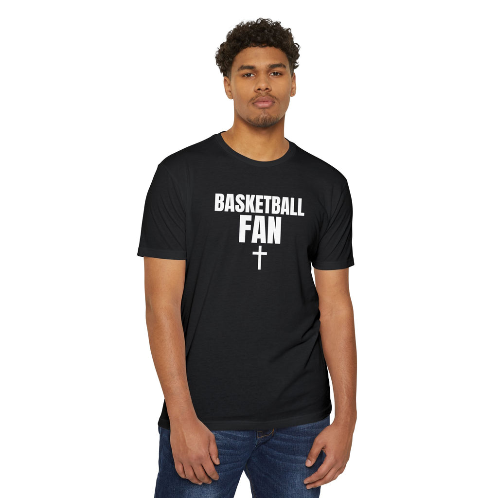 Basketball Fan Tee — Custom Back Name & Number