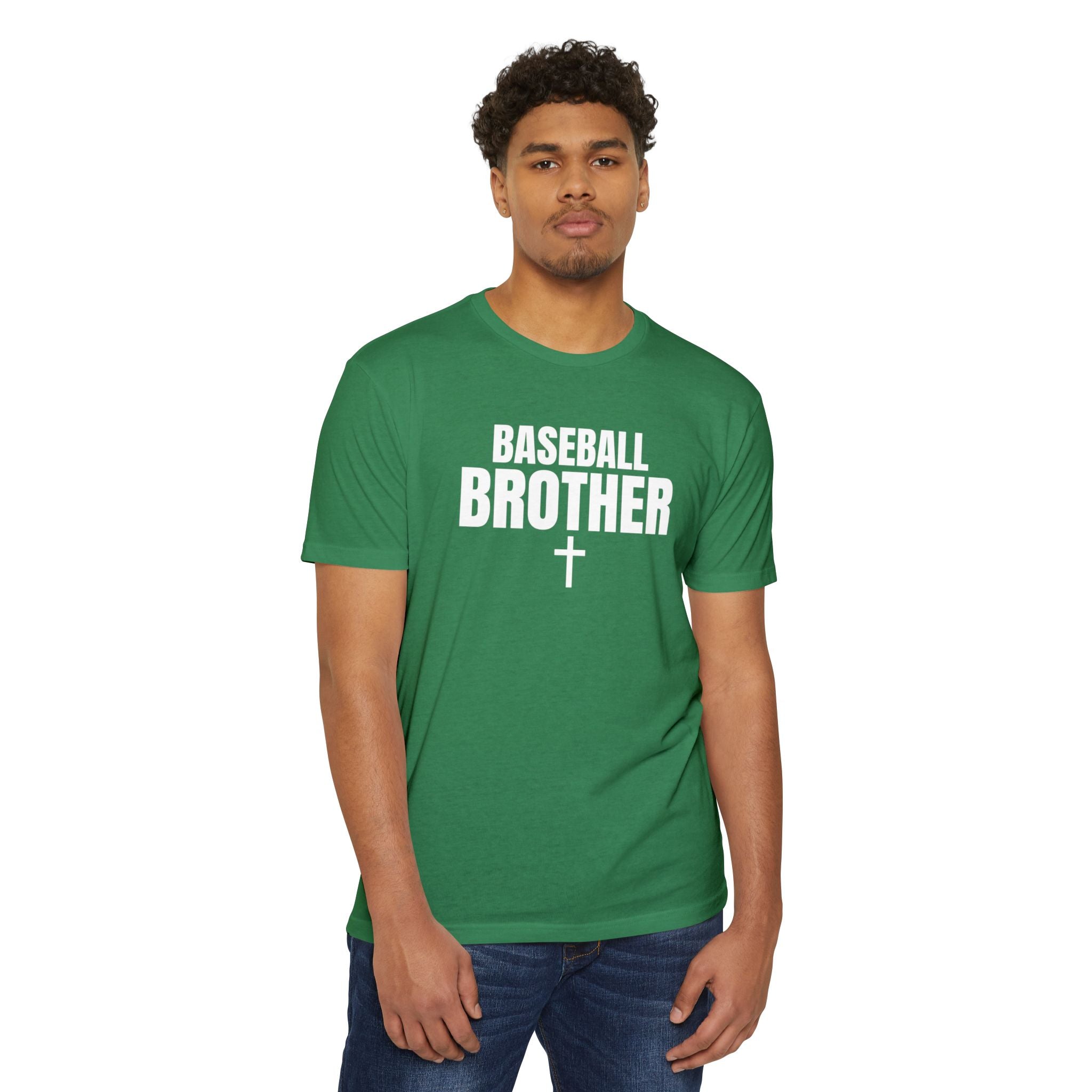 Baseball Brother T-Shirt — Custom Back Name & Number