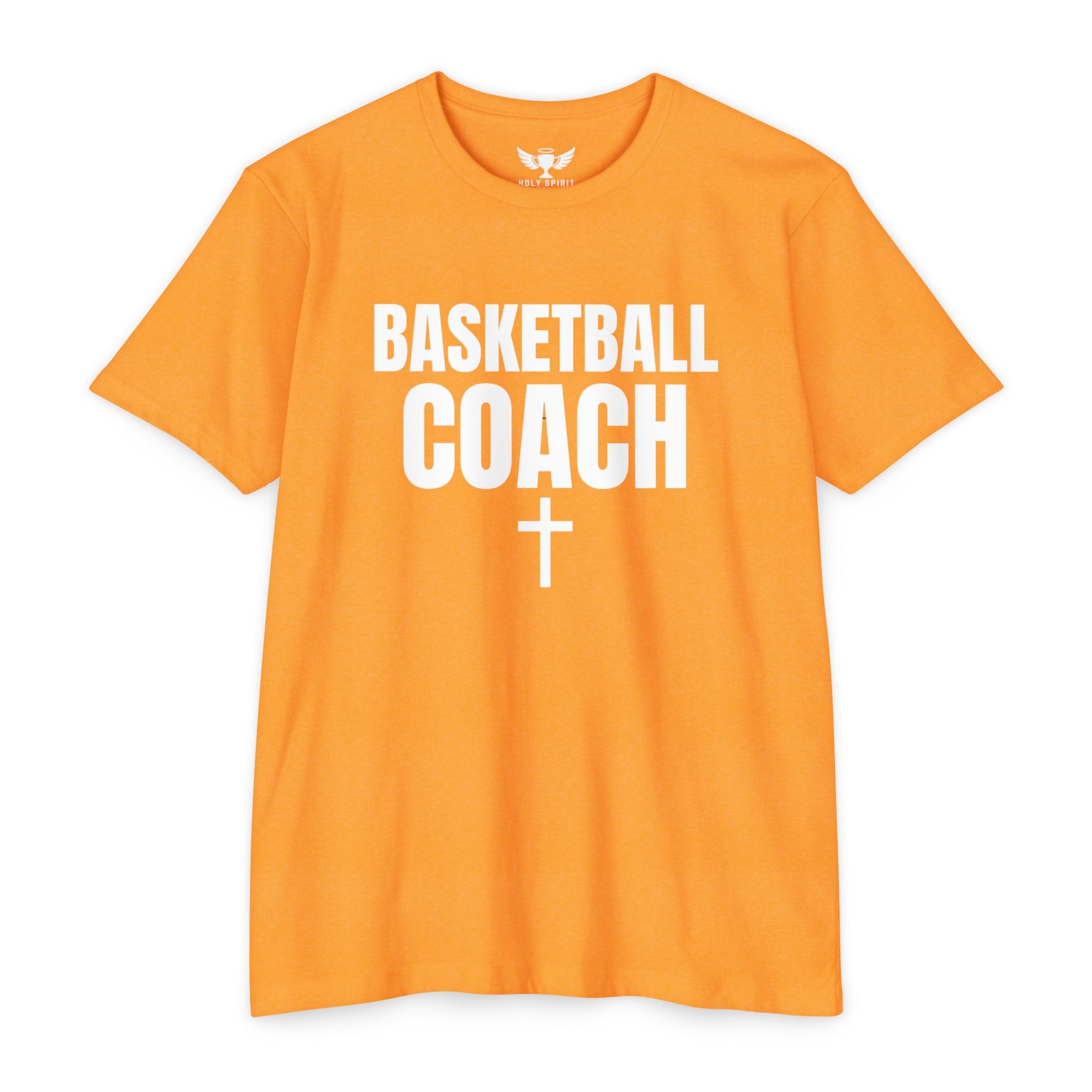 Basketball Coach T-Shirt — Custom Back Name & Number