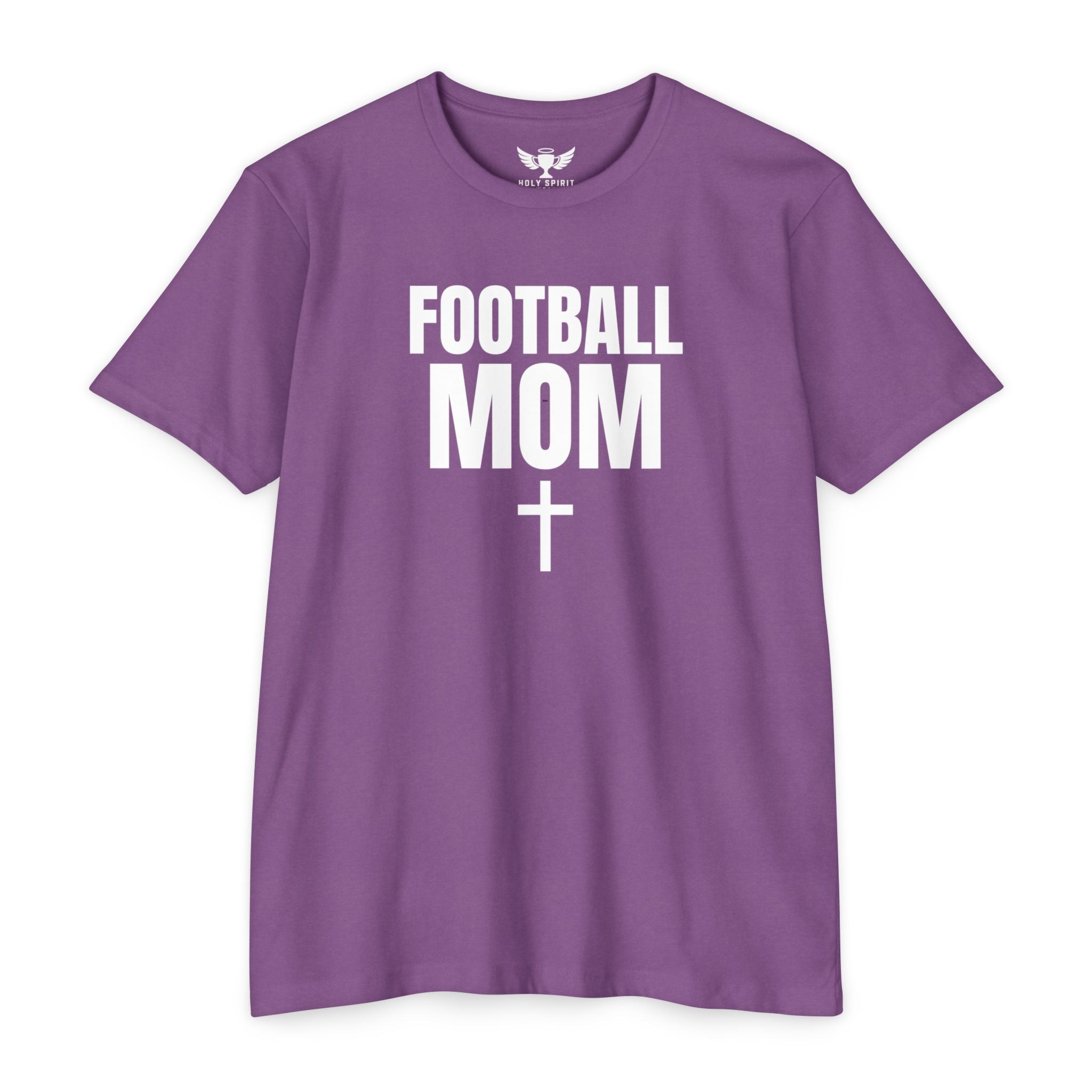 Football Mom T-Shirt — Personalized Back Number & Name