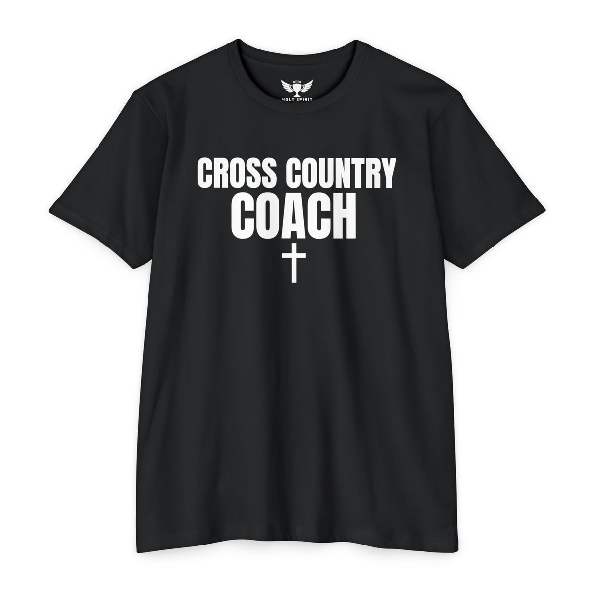 Cross Country Coach T-Shirt — Custom Name & Number Sports Tee