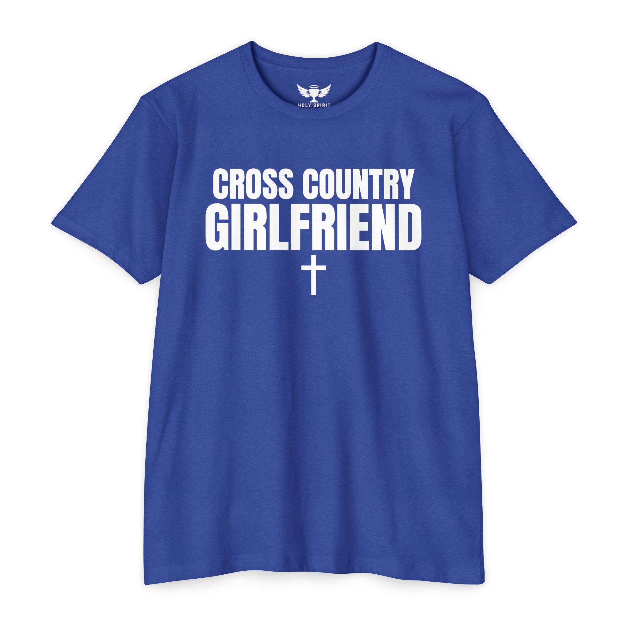 Cross Country Girlfriend T-Shirt — Custom Name & Number Sports Tee