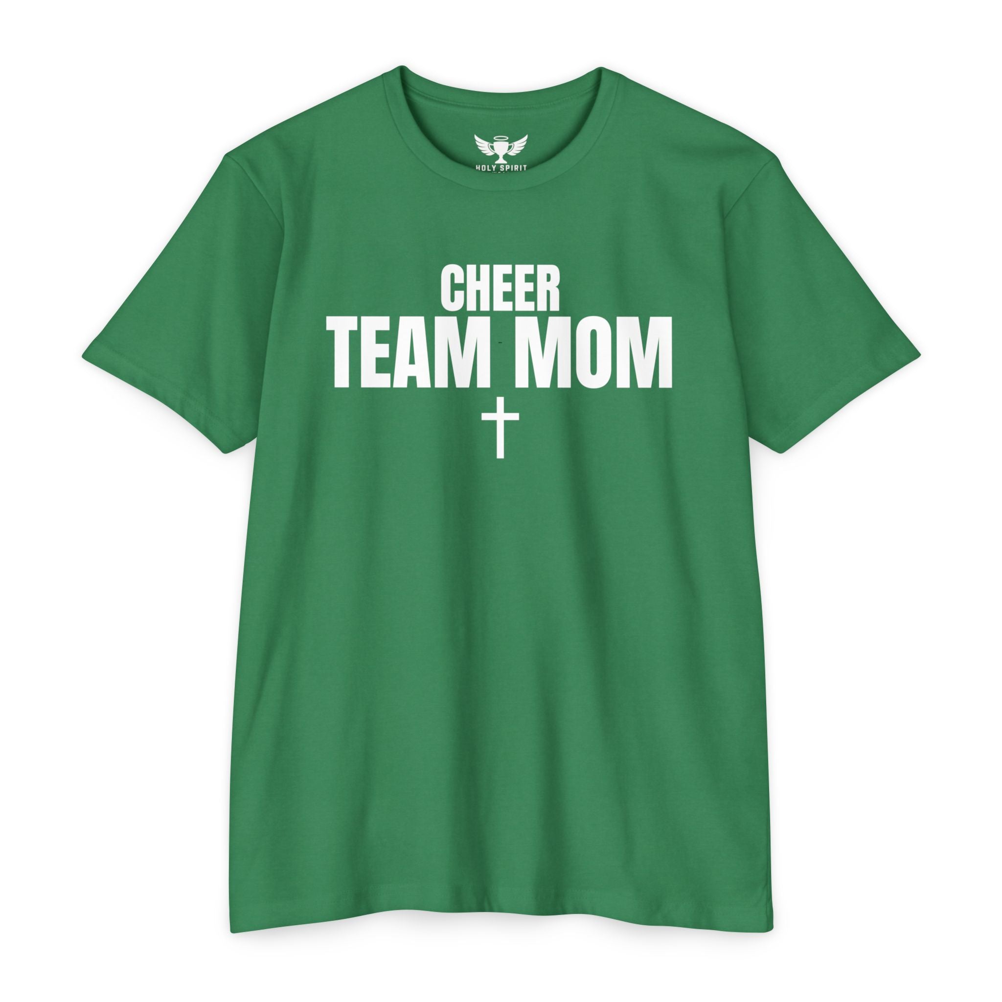 Cheer Team Mom T-Shirt — Personalized Back Number and Name