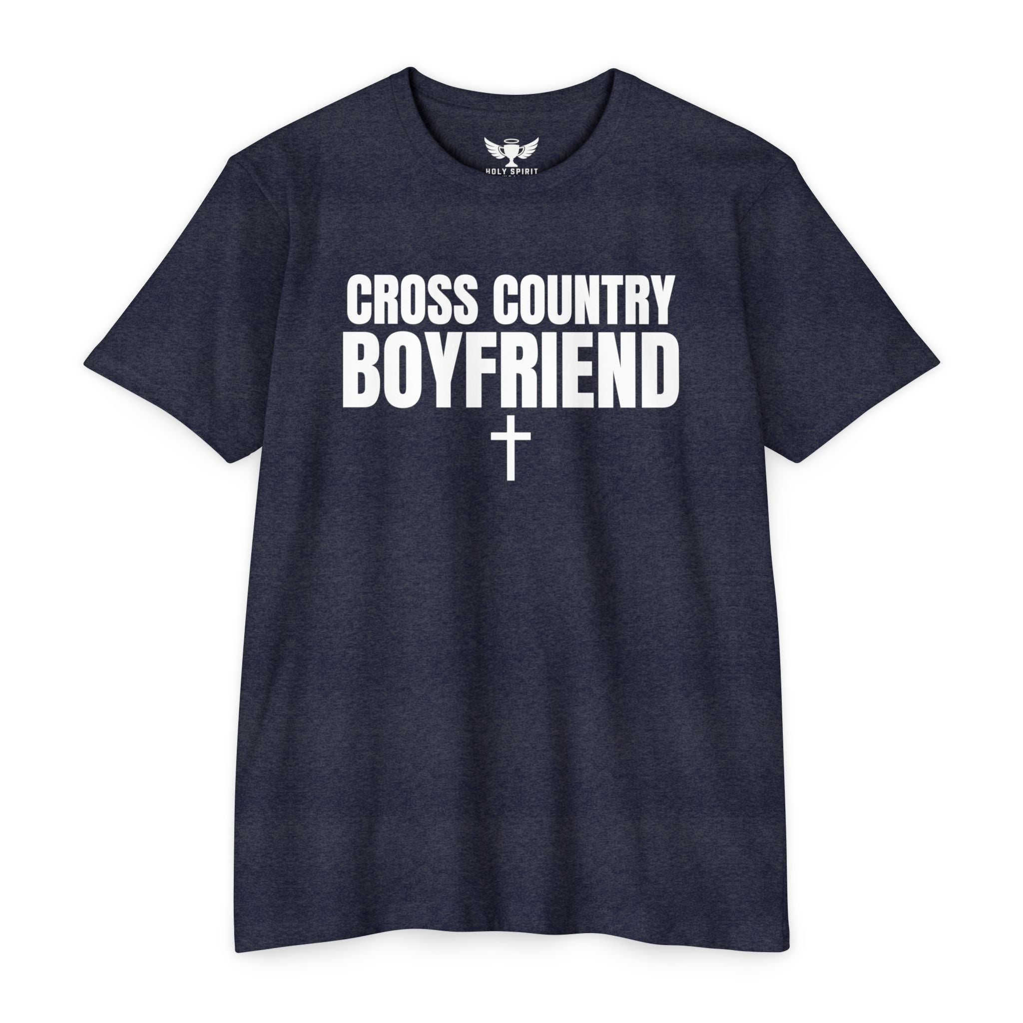 Cross Country Boyfriend T-Shirt — Personalized Back Number Track Tee