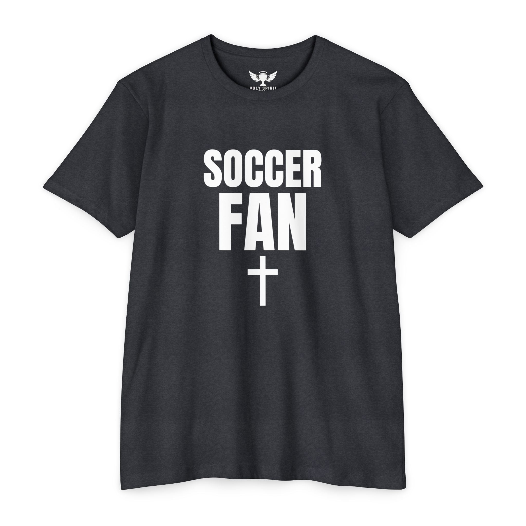 Soccer Fan T-Shirt — Custom Name & Number Jersey Tee