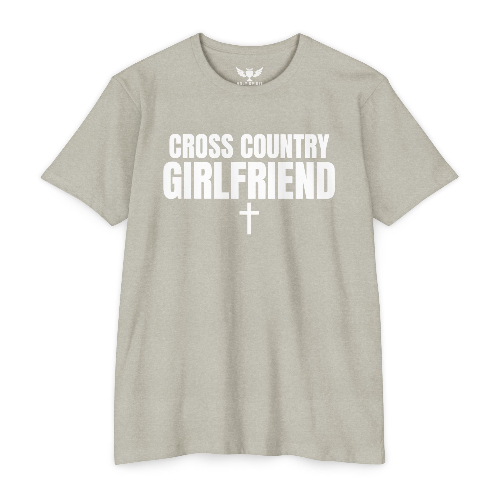 Cross Country Girlfriend T-Shirt — Custom Name & Number Sports Tee