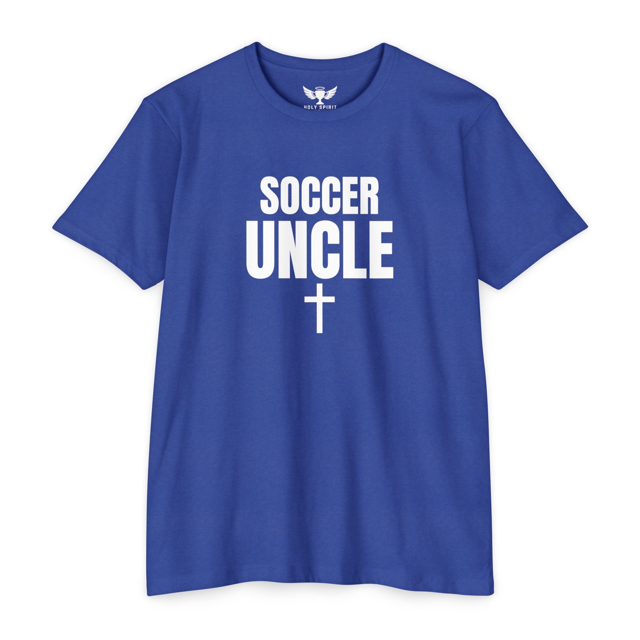 Soccer Uncle T-Shirt — Custom Name & Number Sports Tee
