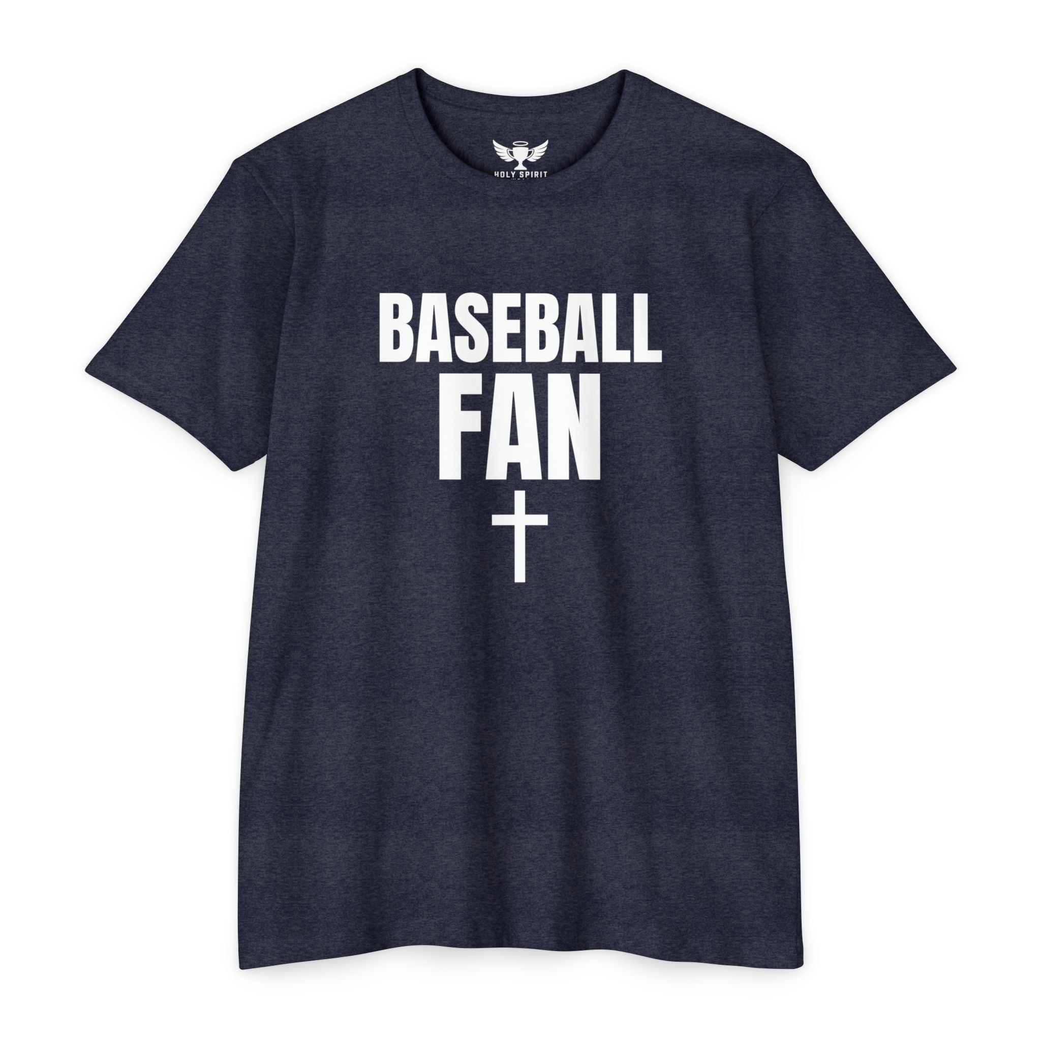 Baseball Fan T-Shirt — Custom Back Name & Number