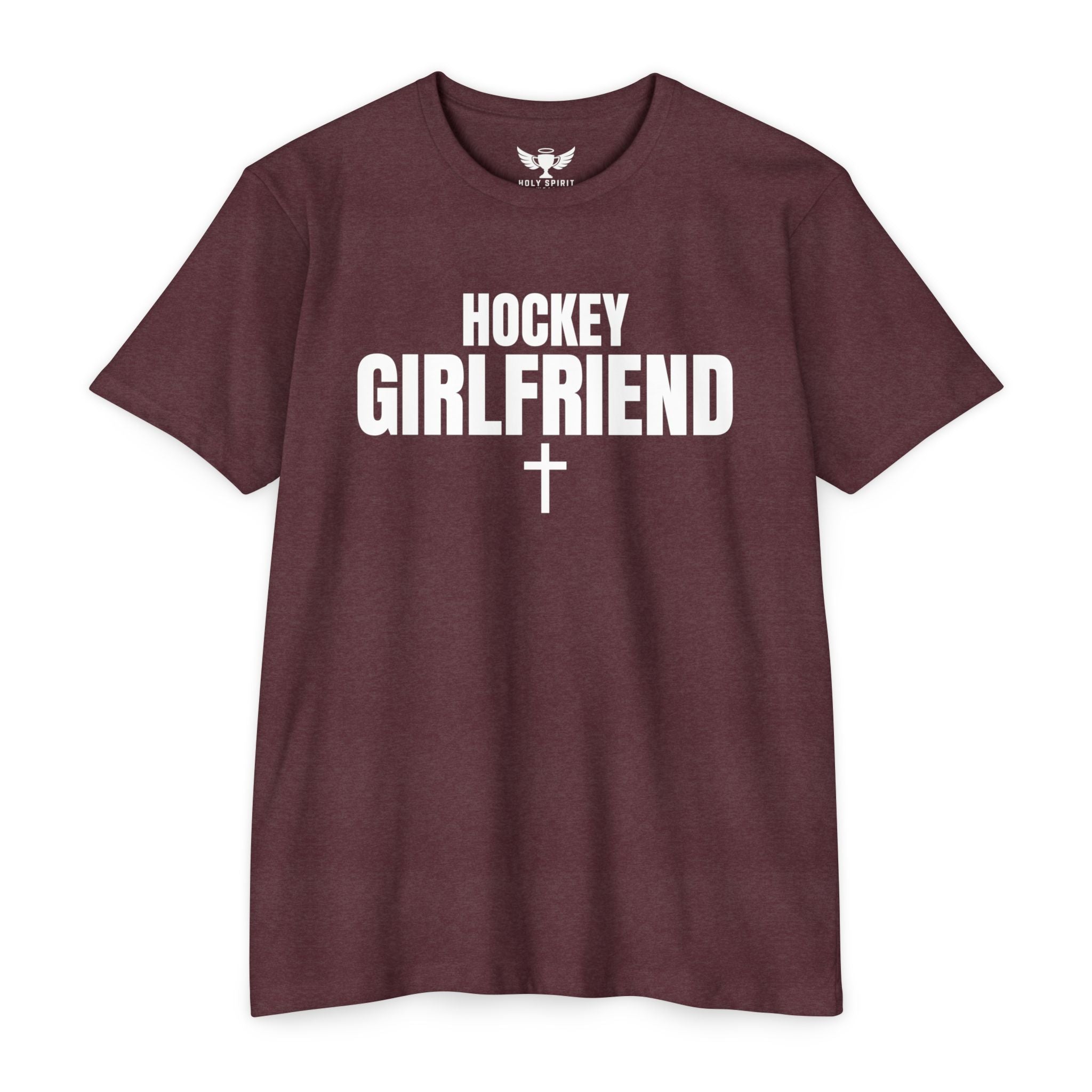 Hockey Girlfriend Tshirt — Custom Name & Number Sports Tee