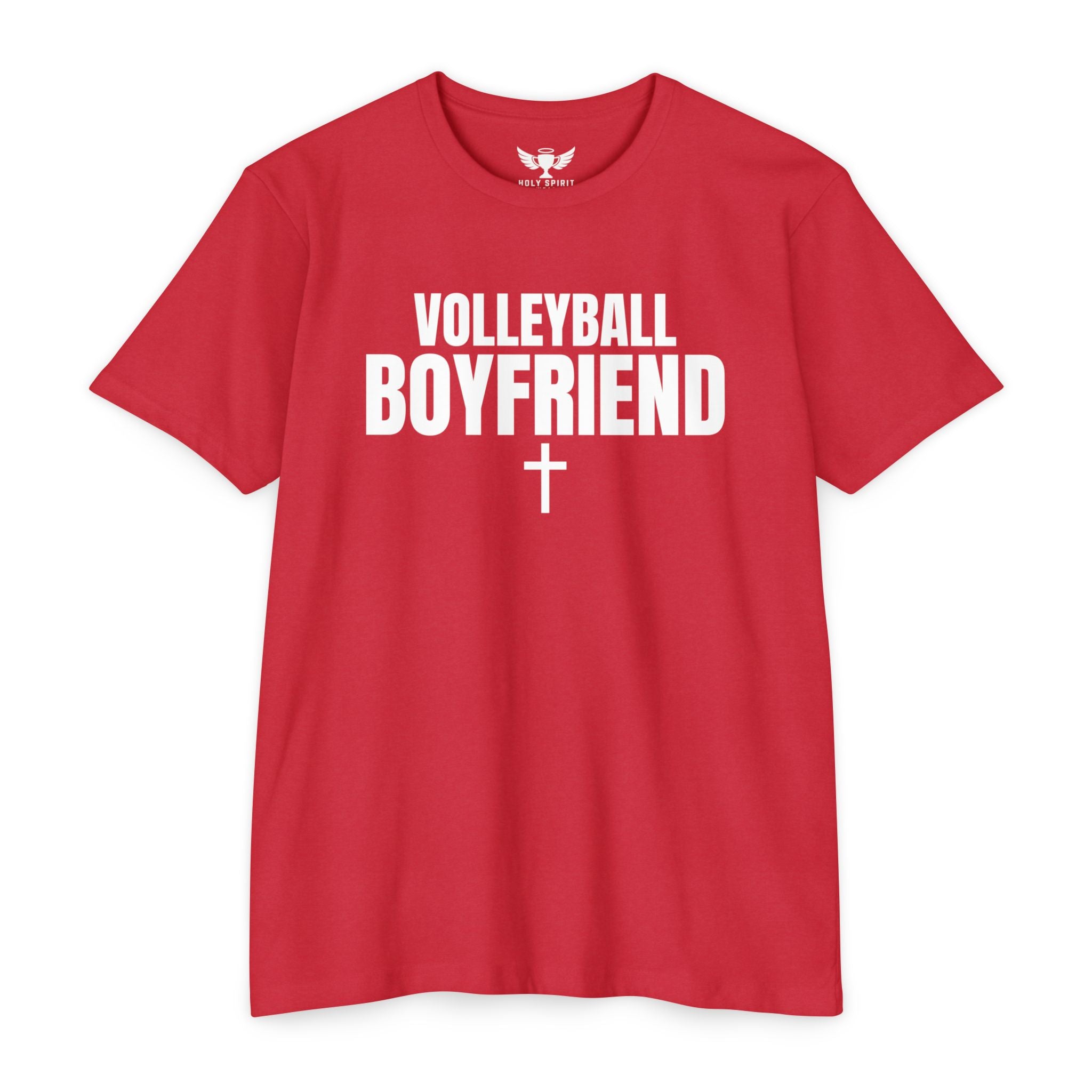 Volleyball Boyfriend T-Shirt — Custom Name & Number
