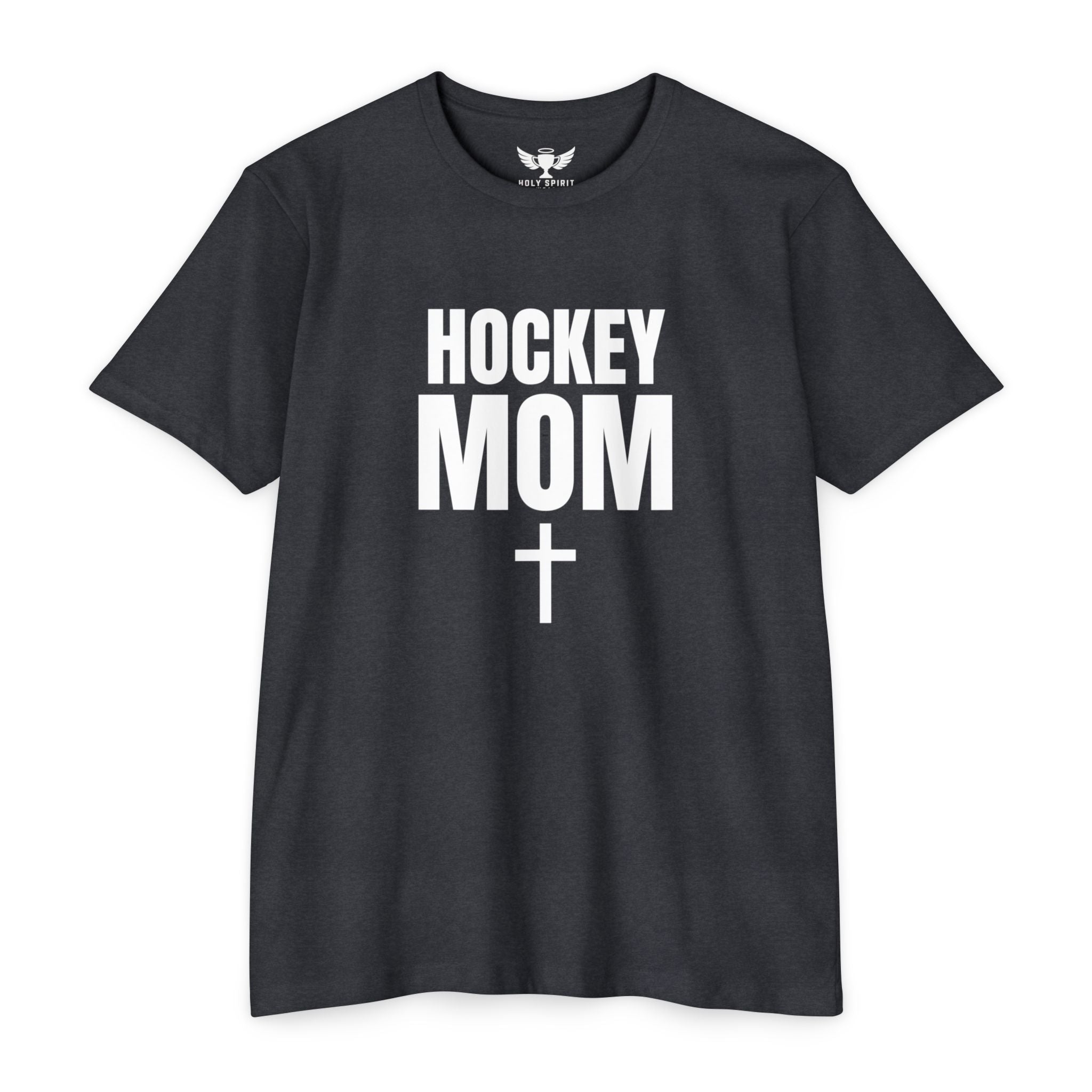 Hockey Mom T‑Shirt — Custom Name & Number Sports Tee