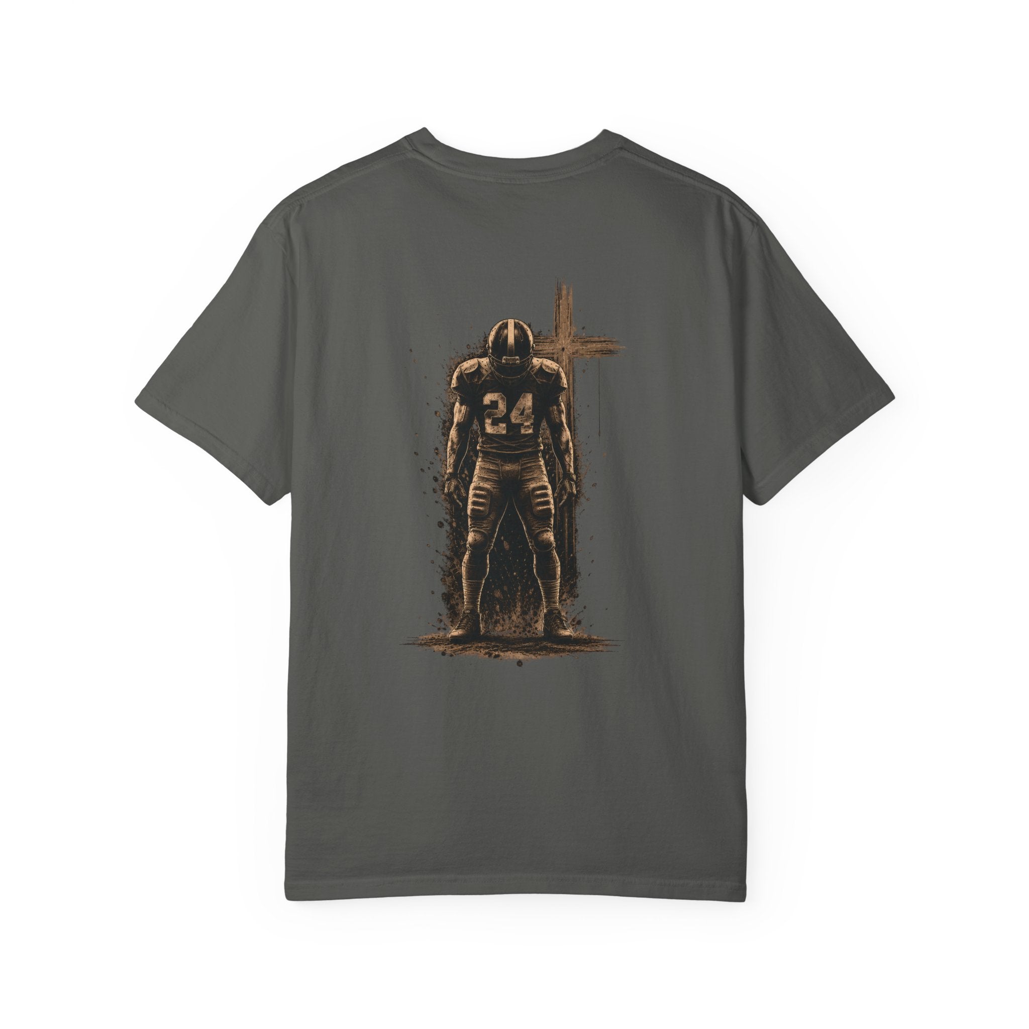 All Glory To God - Game Time Football Tee — Faith-Based Athletic T-Shirt