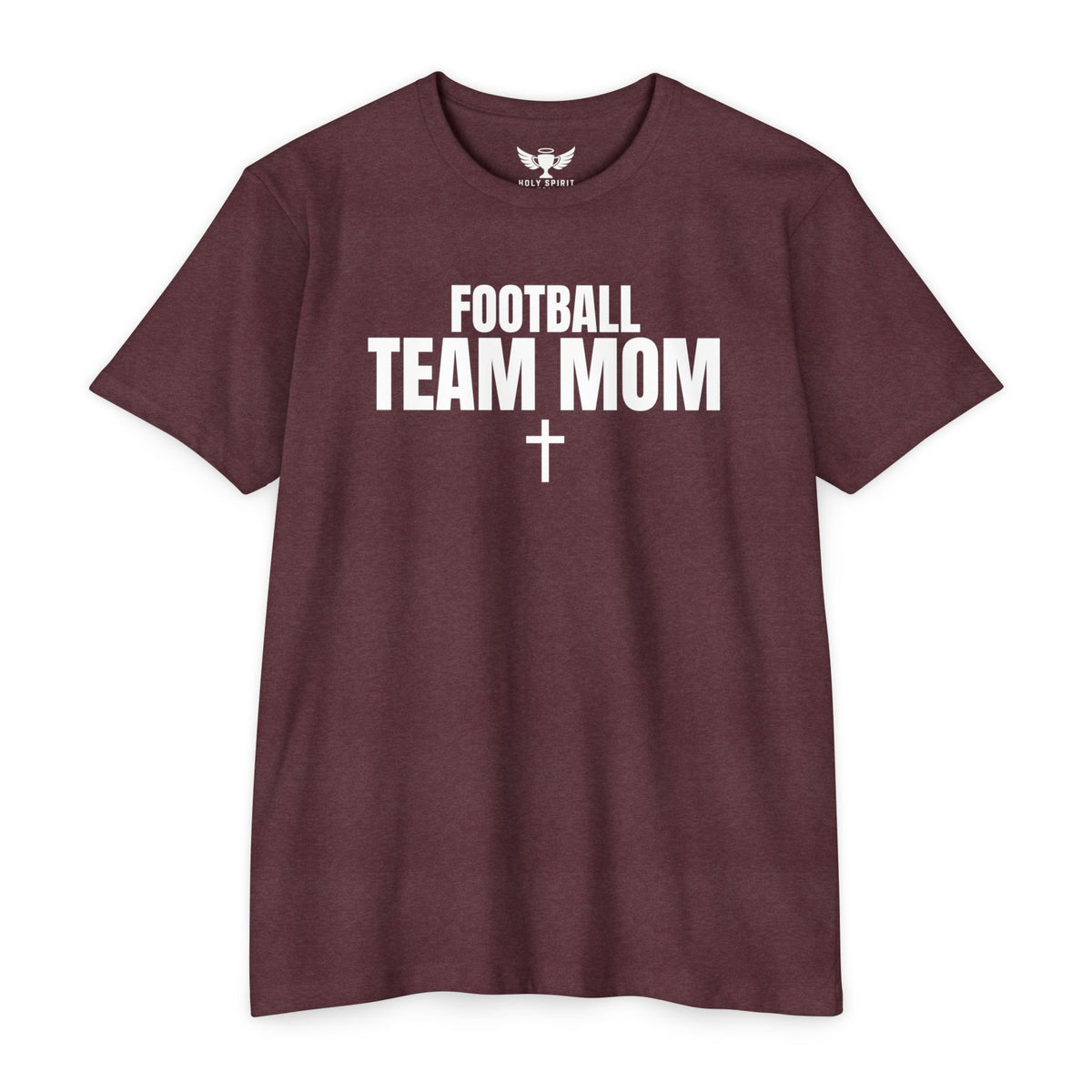 Football Team Mom T-Shirt — Personalized Back Number Jersey