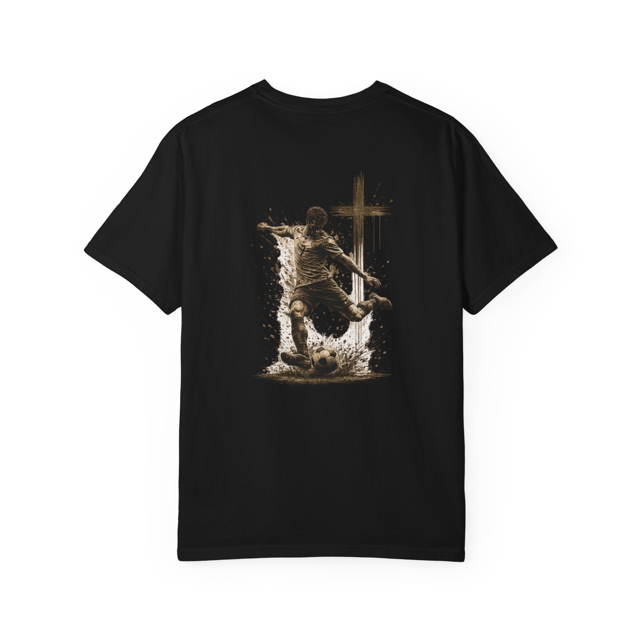 All Glory To God - Soccer Tee — Faith-Based Athletic T-Shirt