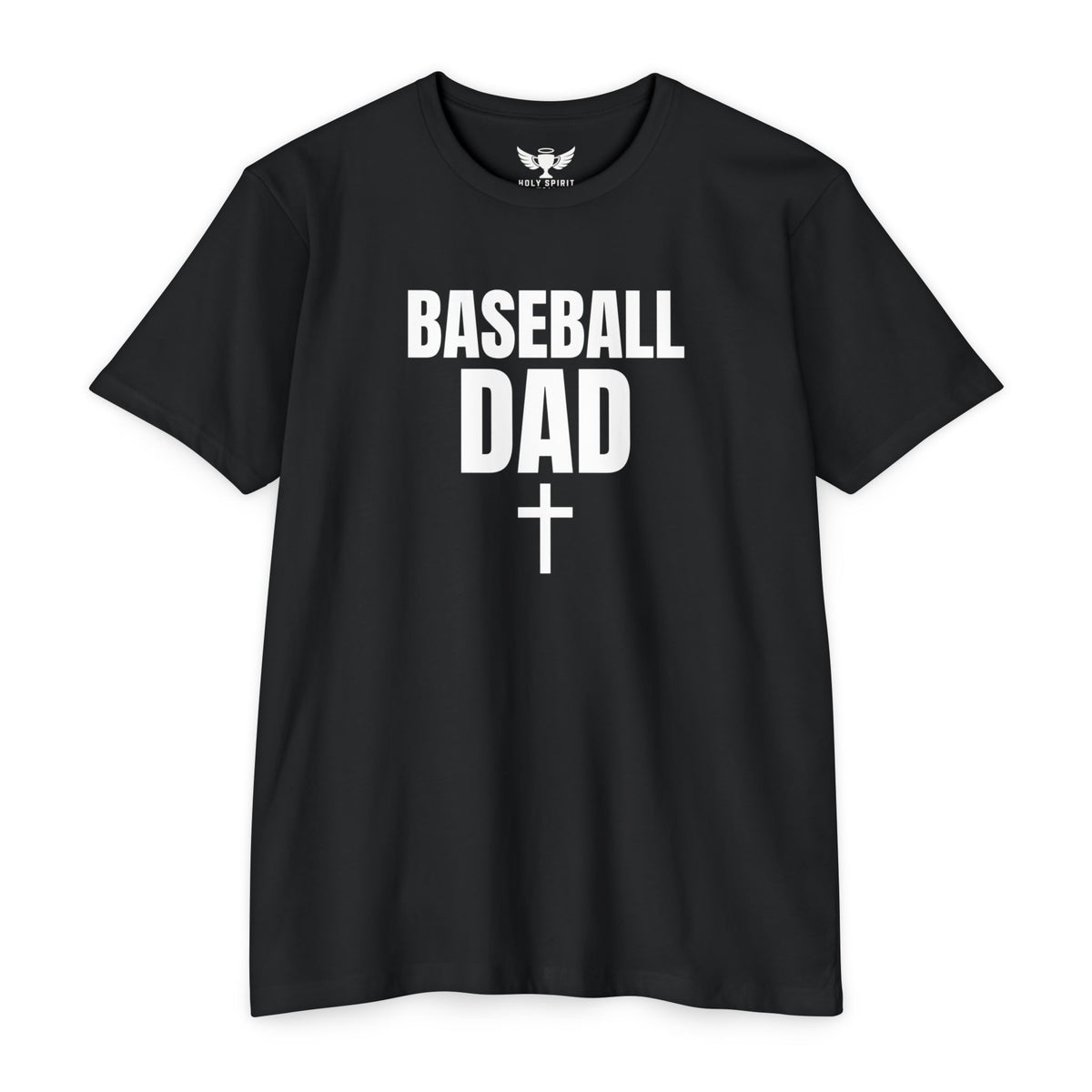Baseball Dad T-Shirt — Custom Back Name & Number