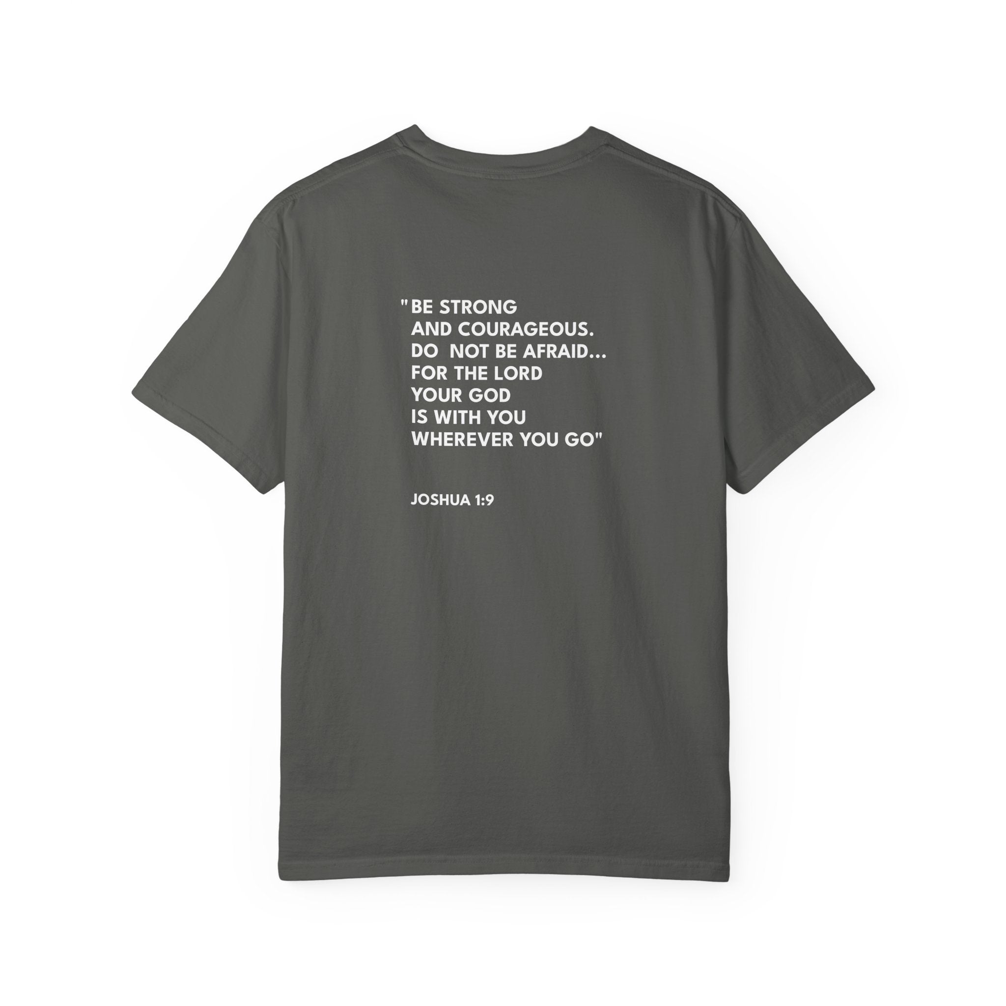 Joshua 1:9 Unisex Logo Casual T-Shirt