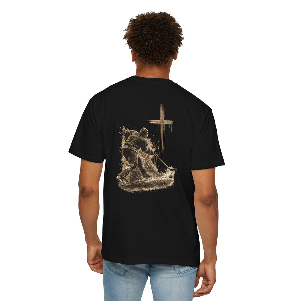 All Glory To God - Hockey Tee — Faith-Based Athletic T-Shirt