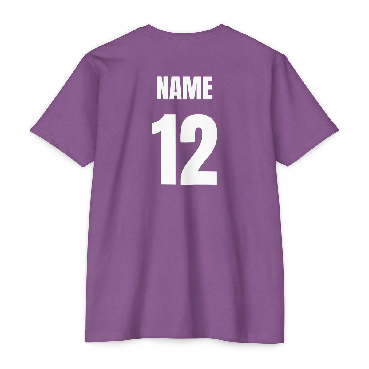 Baseball Dad T-Shirt — Custom Back Name & Number