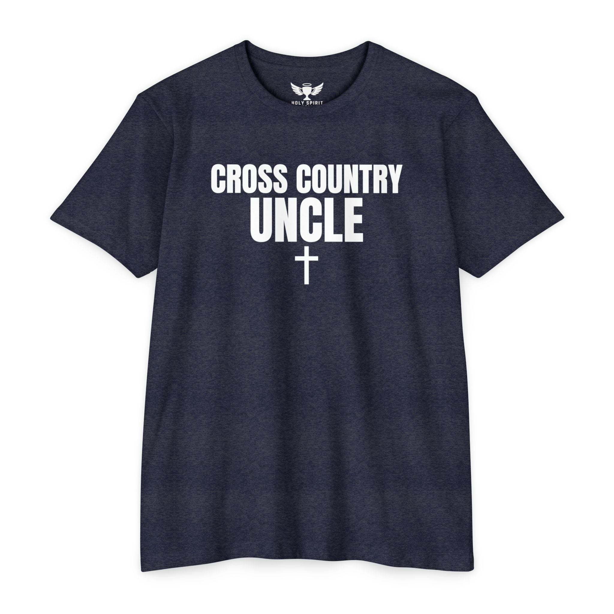Cross Country Uncle T-Shirt — Personalized Back Number & Name